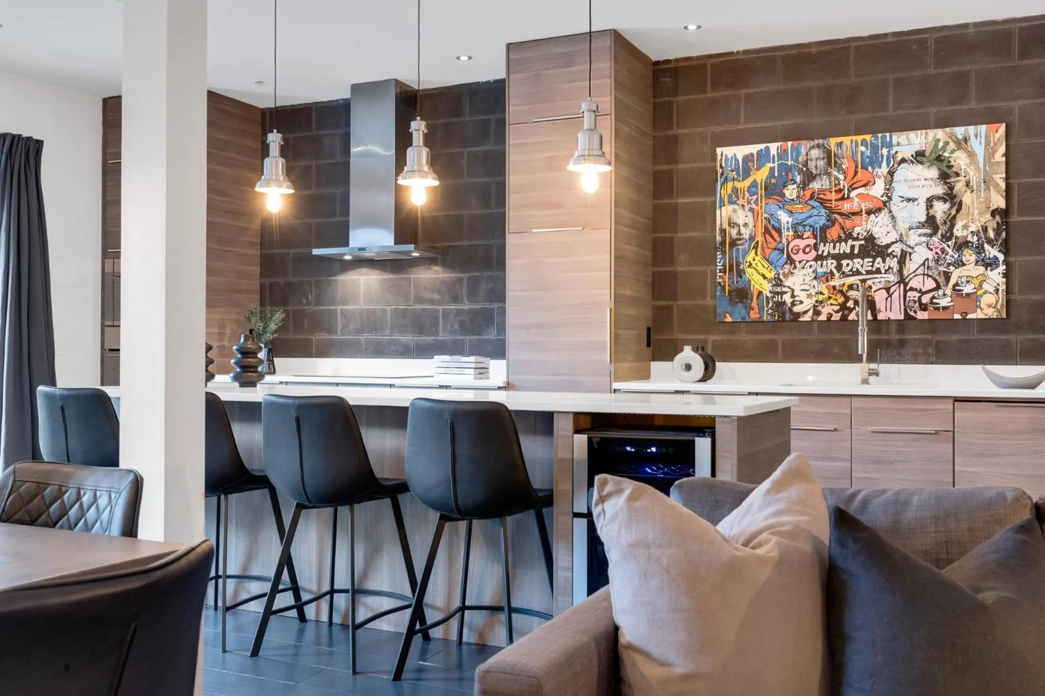 Kitchen or kitchenette in LiV MTL Plato