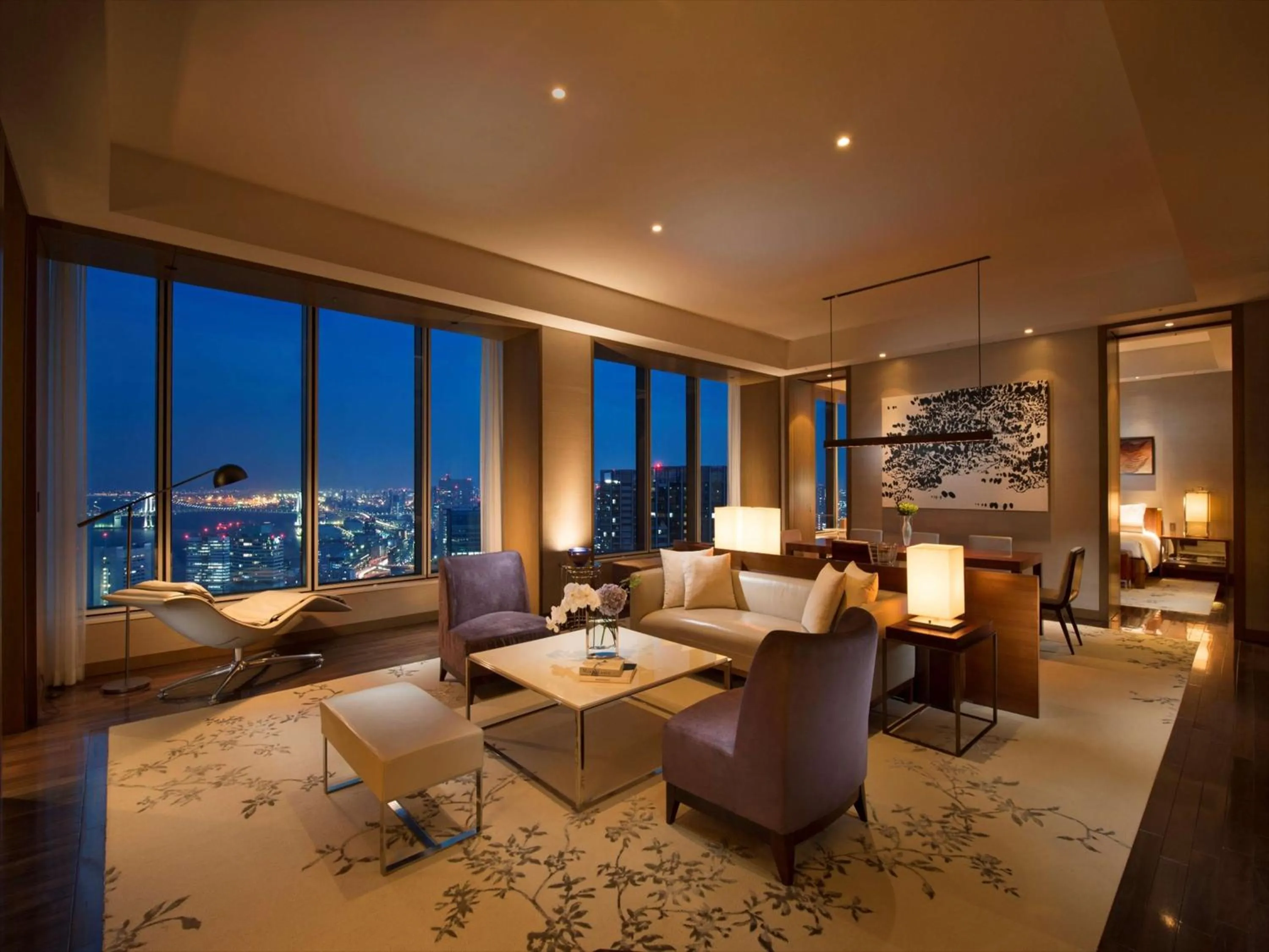 Living room in Conrad Tokyo