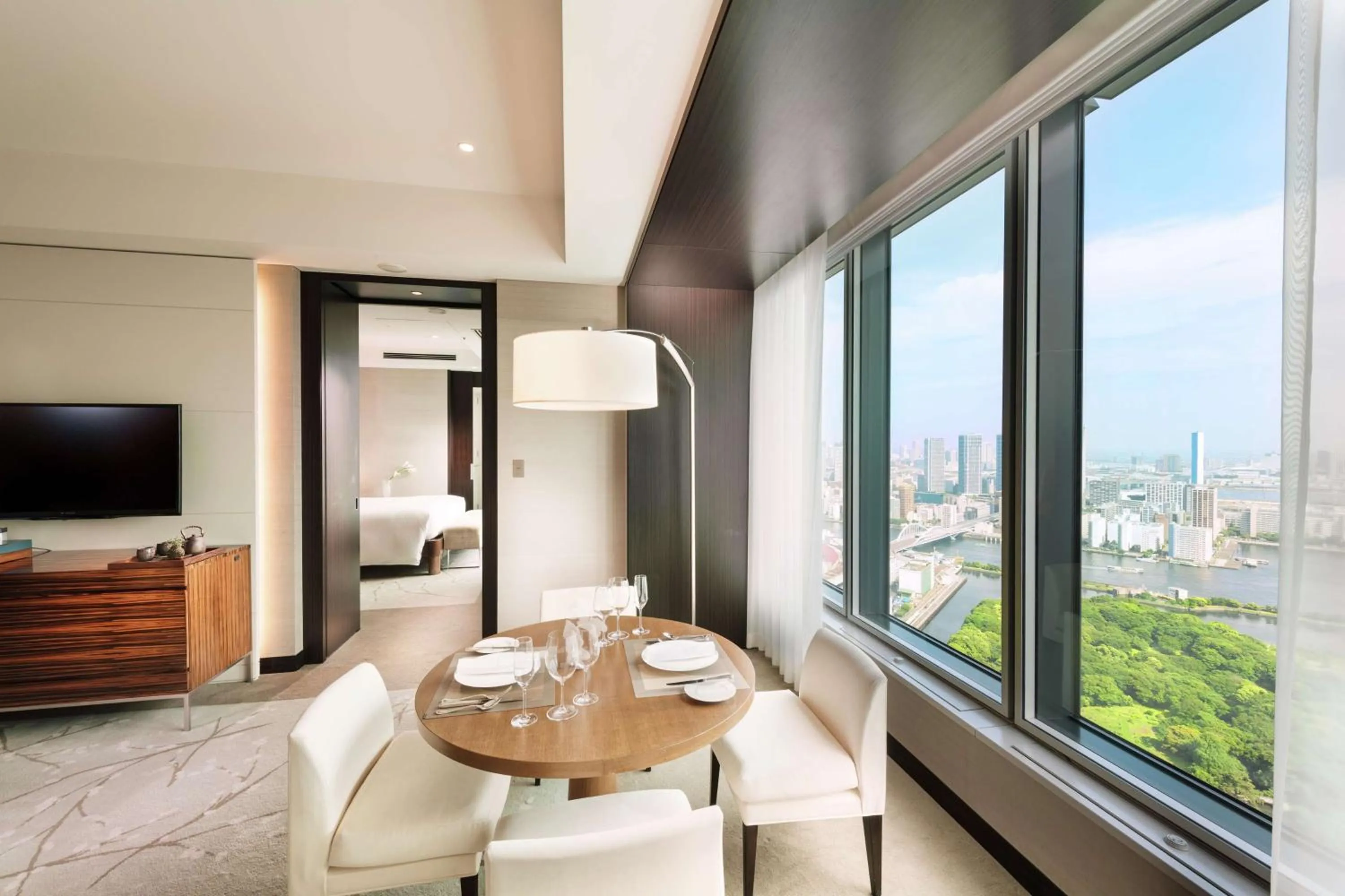 Living room in Conrad Tokyo