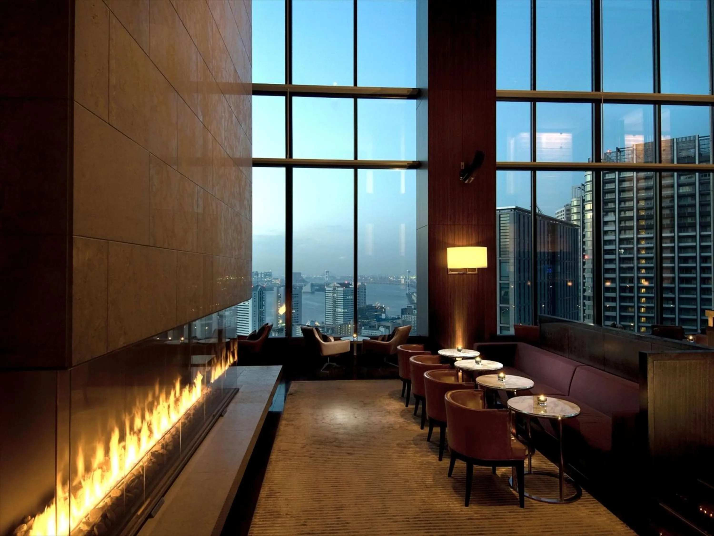 Dining area in Conrad Tokyo