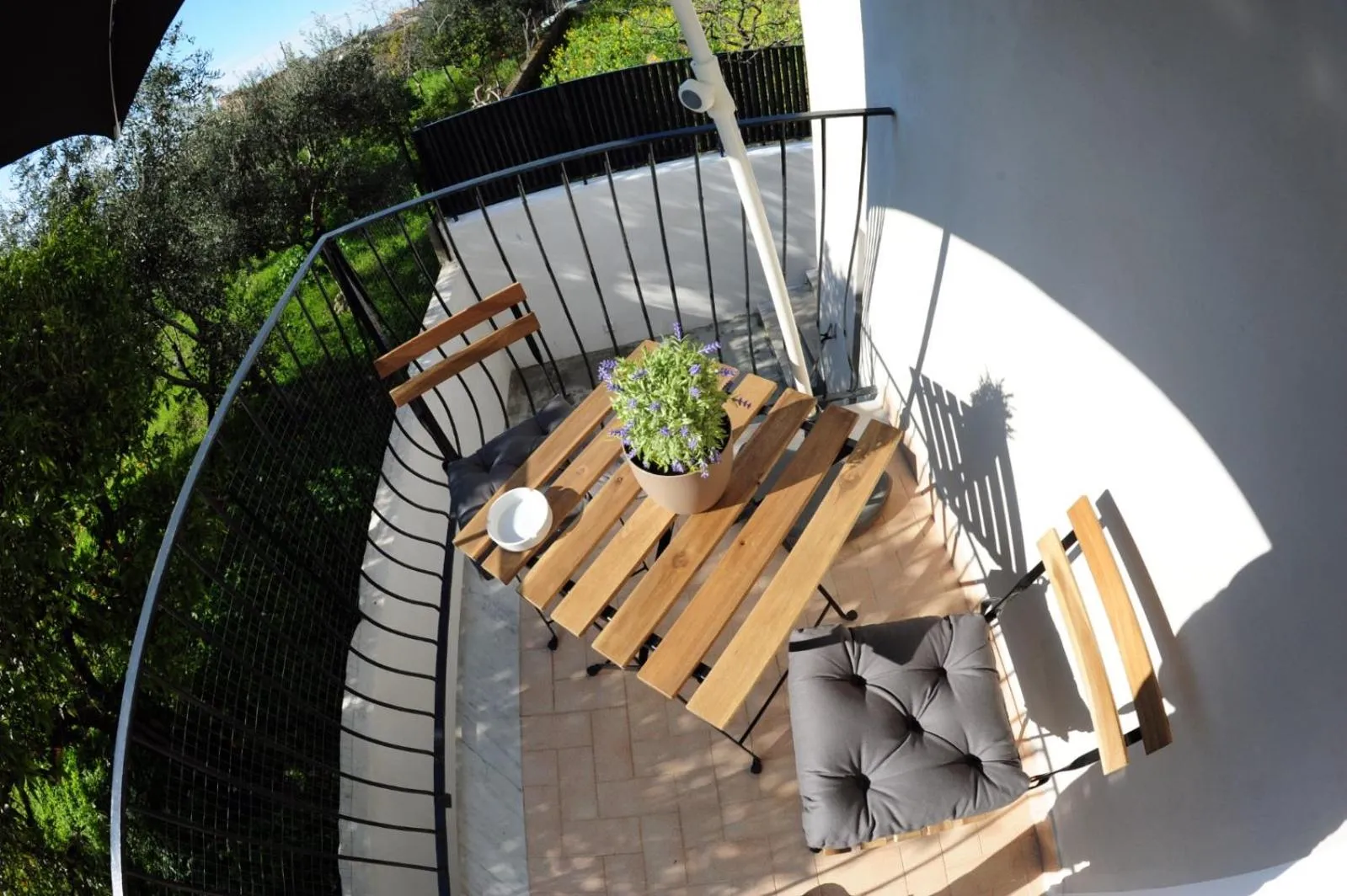 Balcony/Terrace in B&B Guest Armonie