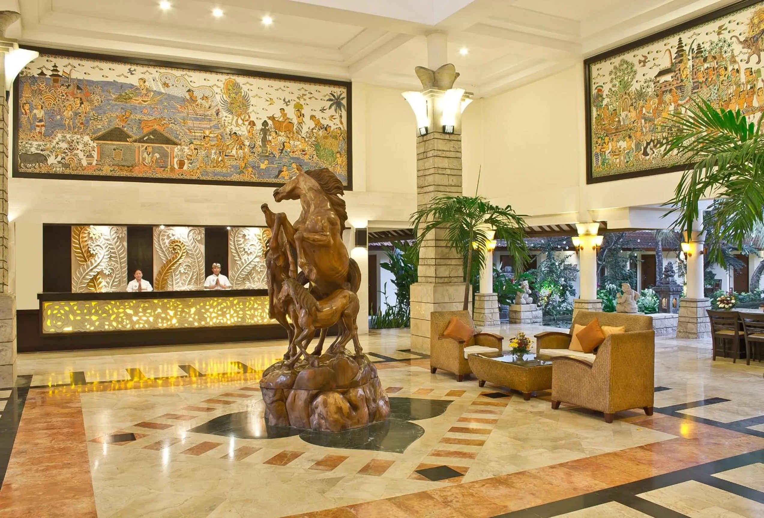 Lobby or reception in Bali Rani Hotel