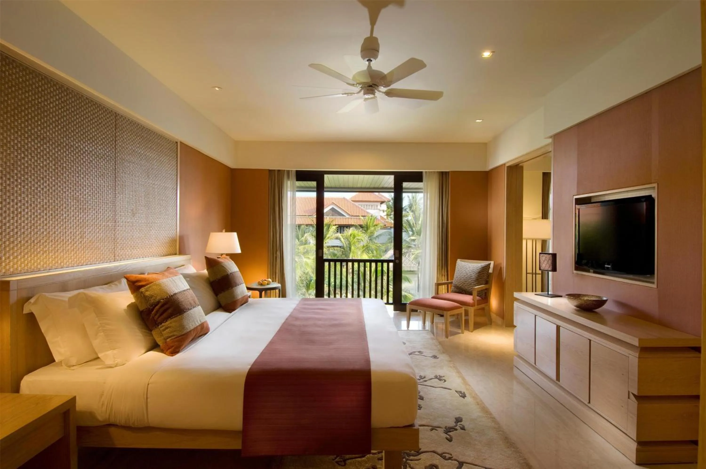 Bed in Conrad Bali