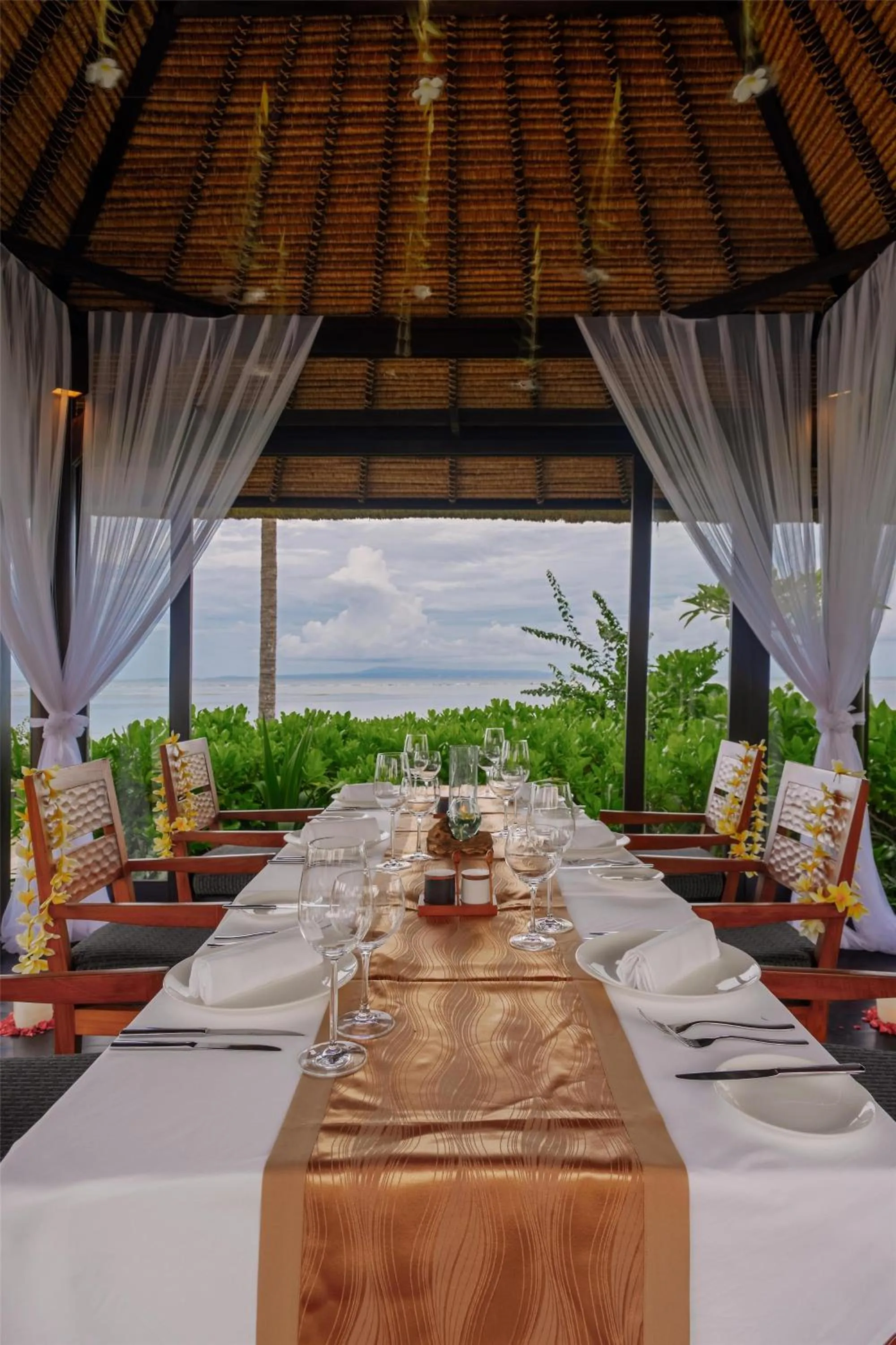 Dining area in Conrad Bali
