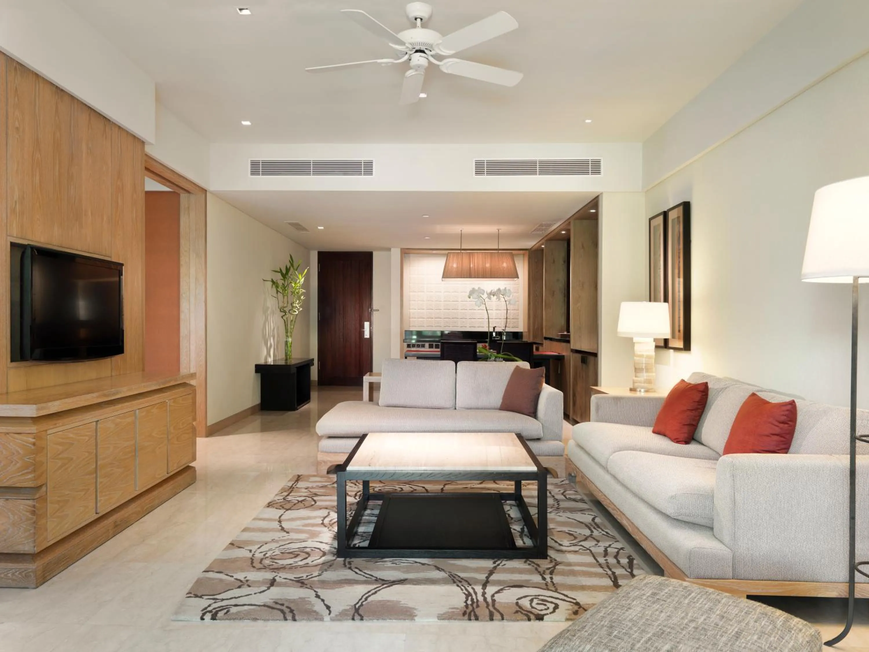 Living room in Conrad Bali