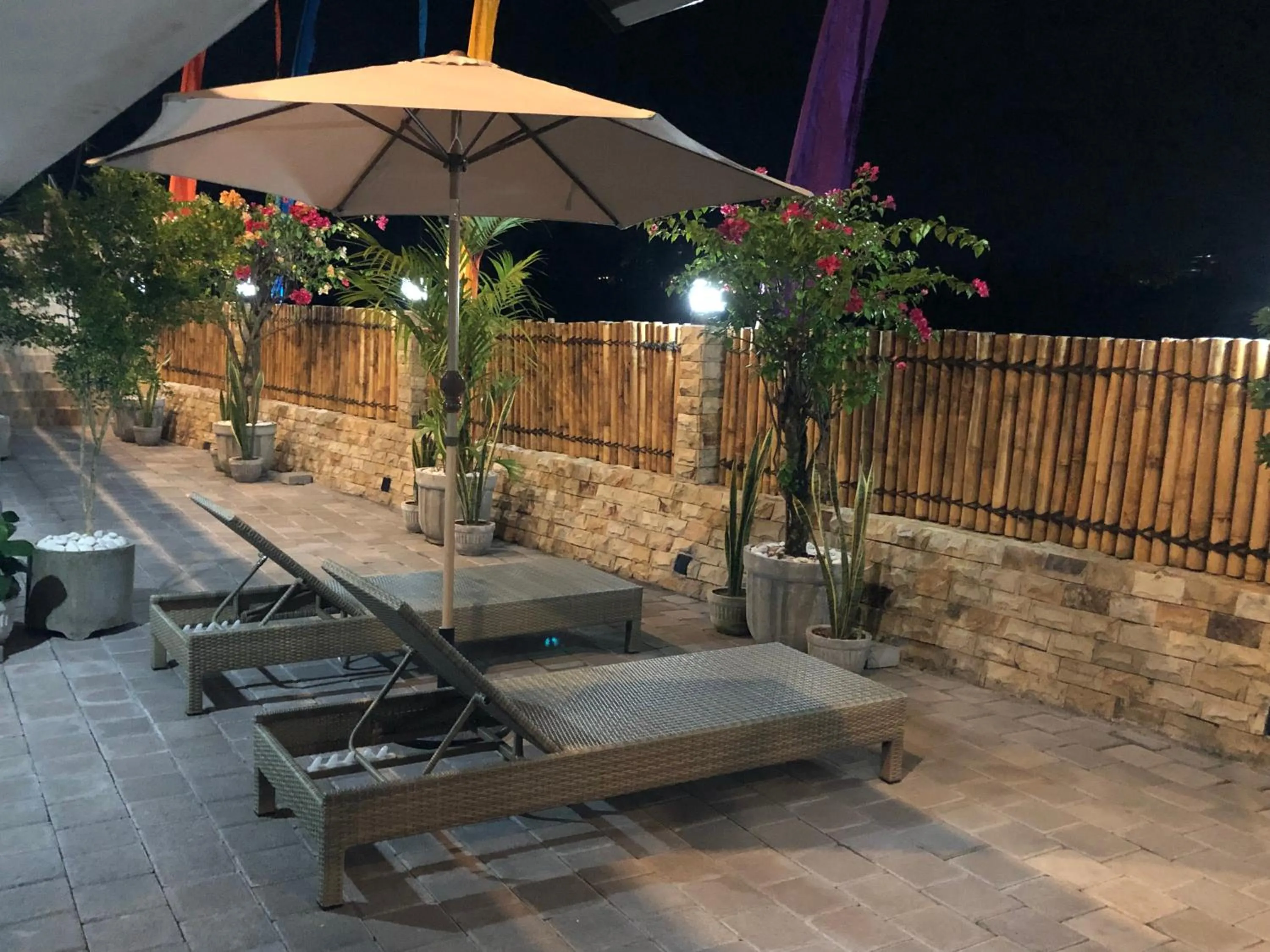 Garden in DeRose Guest House