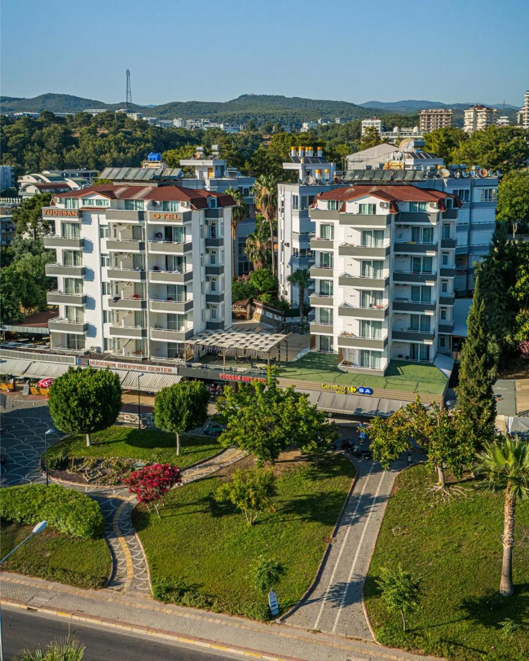 Property building in Yucesan Hotel