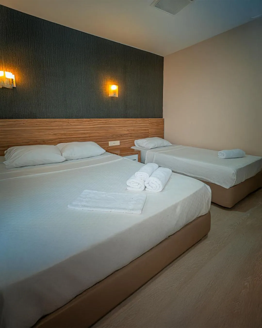 Bed in Yucesan Hotel