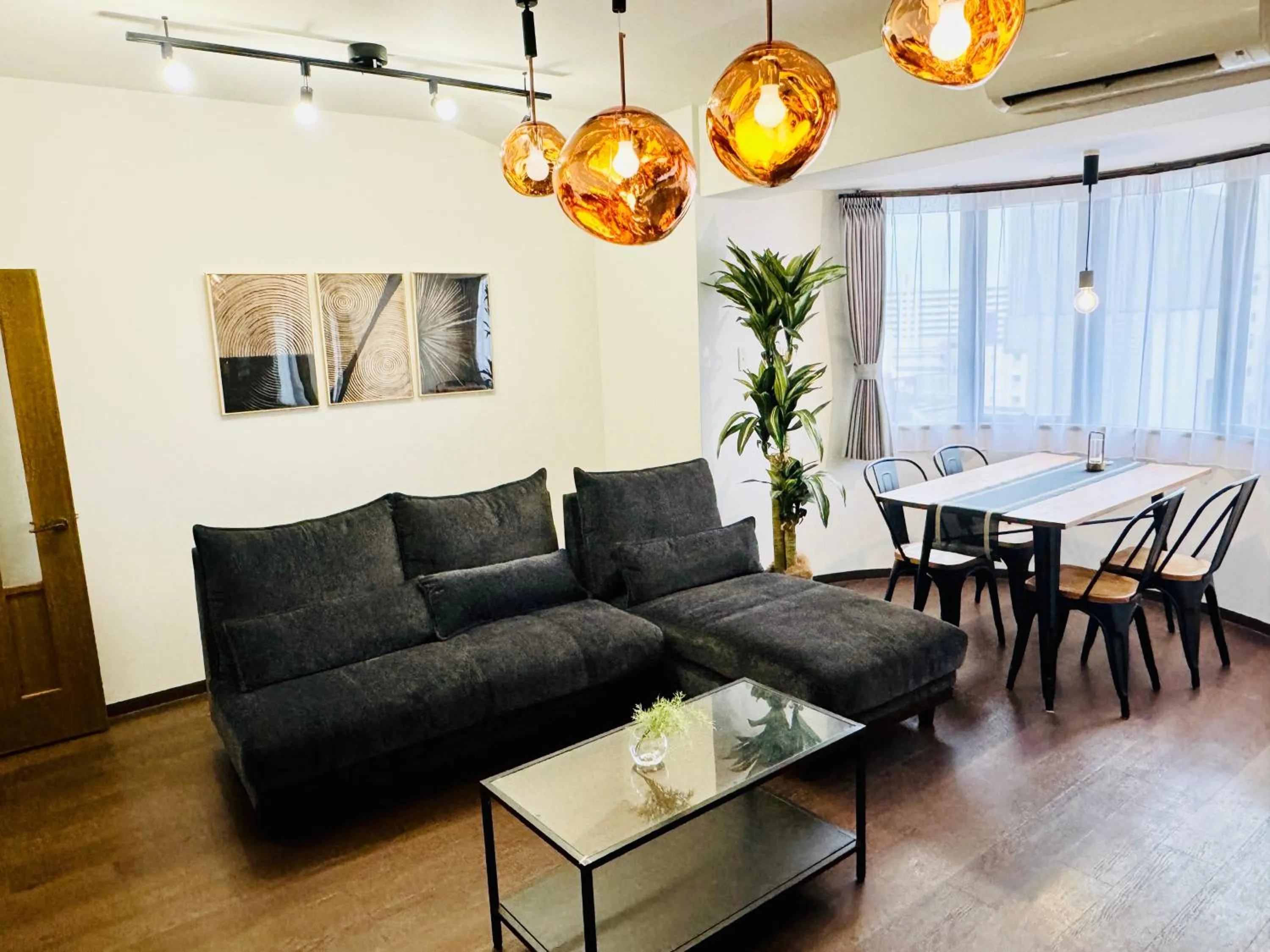 Living room in Crest Daikoku Owner's room -vacation rental-