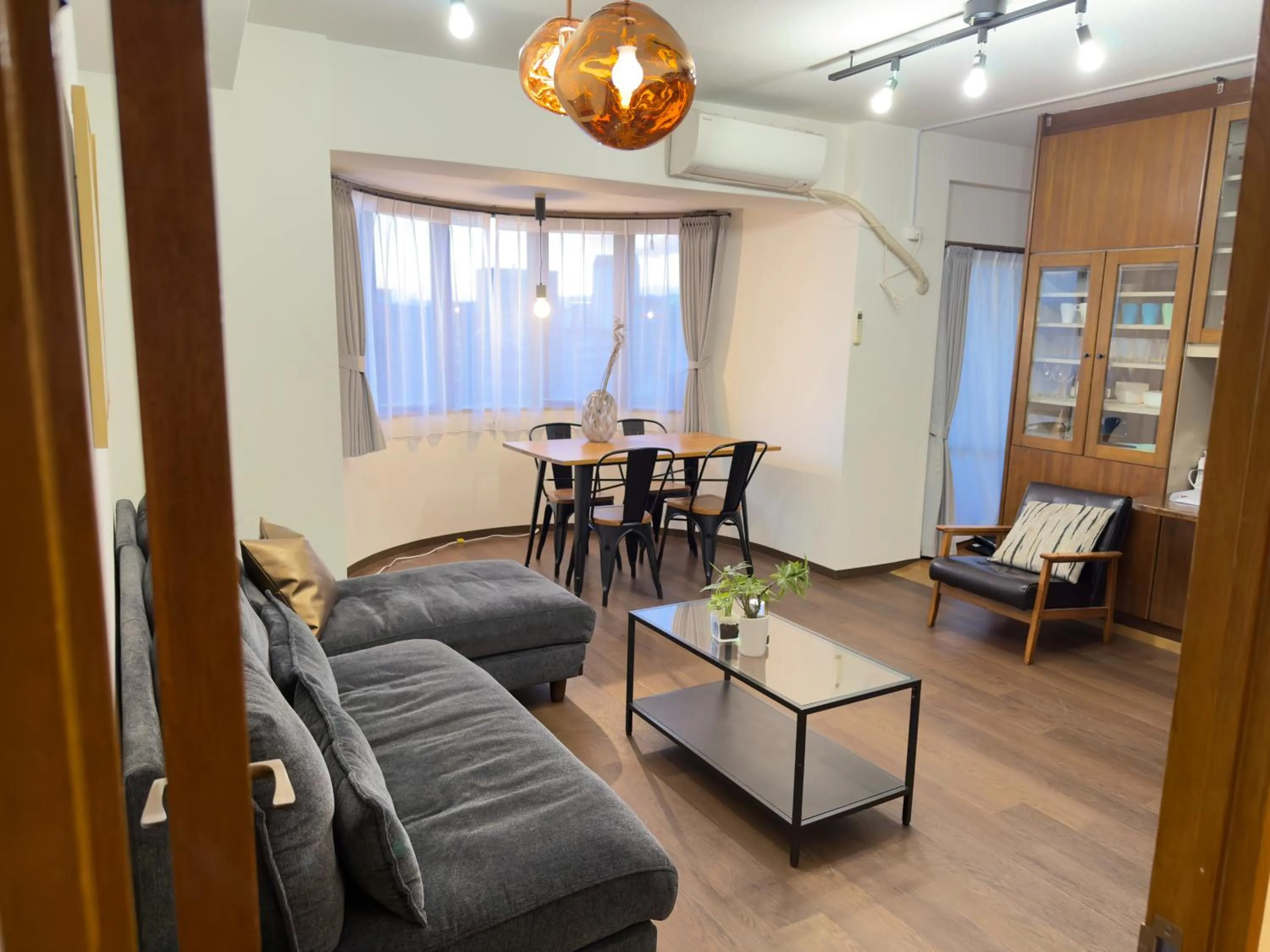 Living room in Crest Daikoku Owner's room -vacation rental-