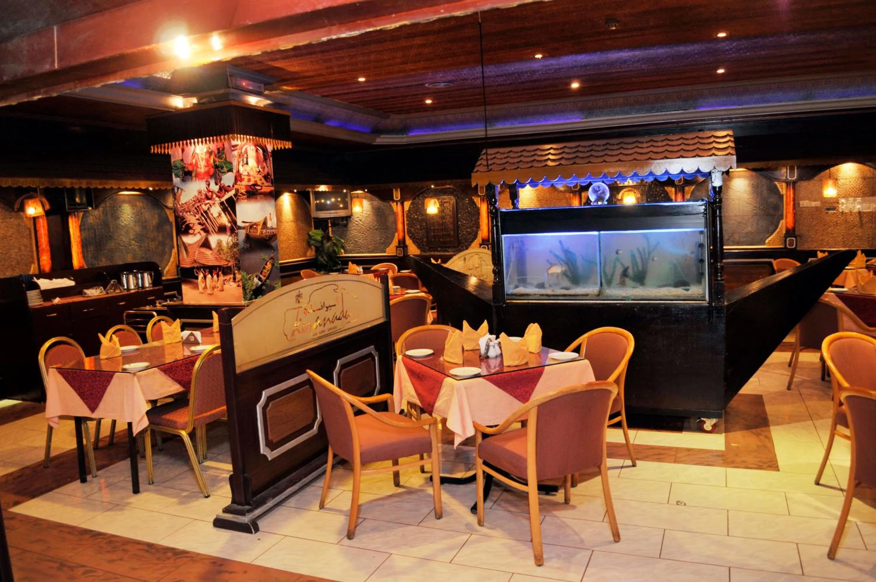 Restaurant/places to eat in Al Bahjah Hotel