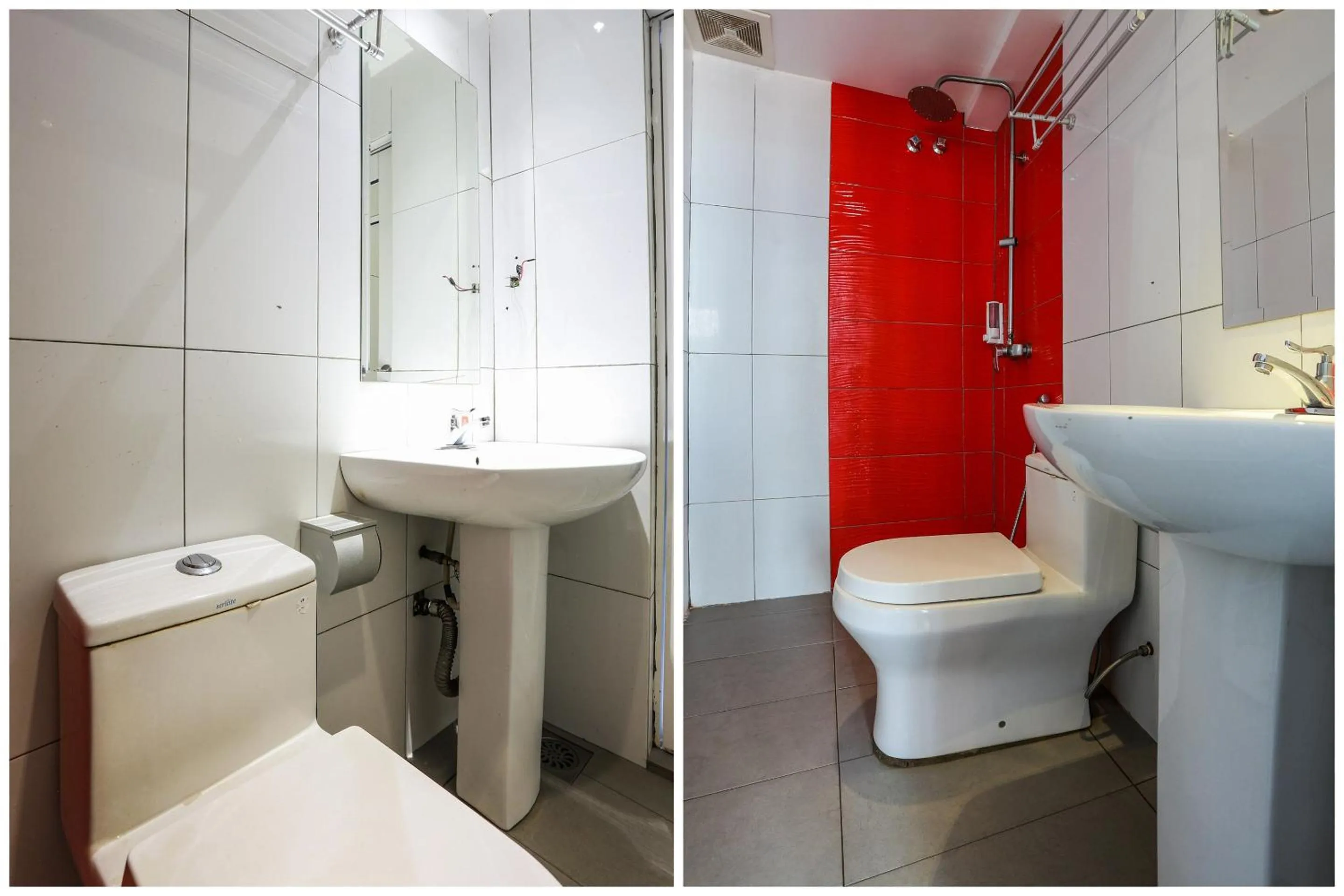 Bathroom in Hotel O Smc I-city