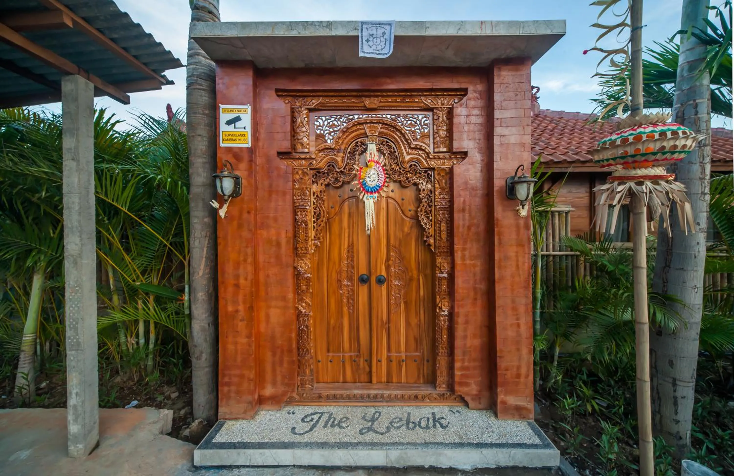 Facade/entrance in The Lebak Canggu