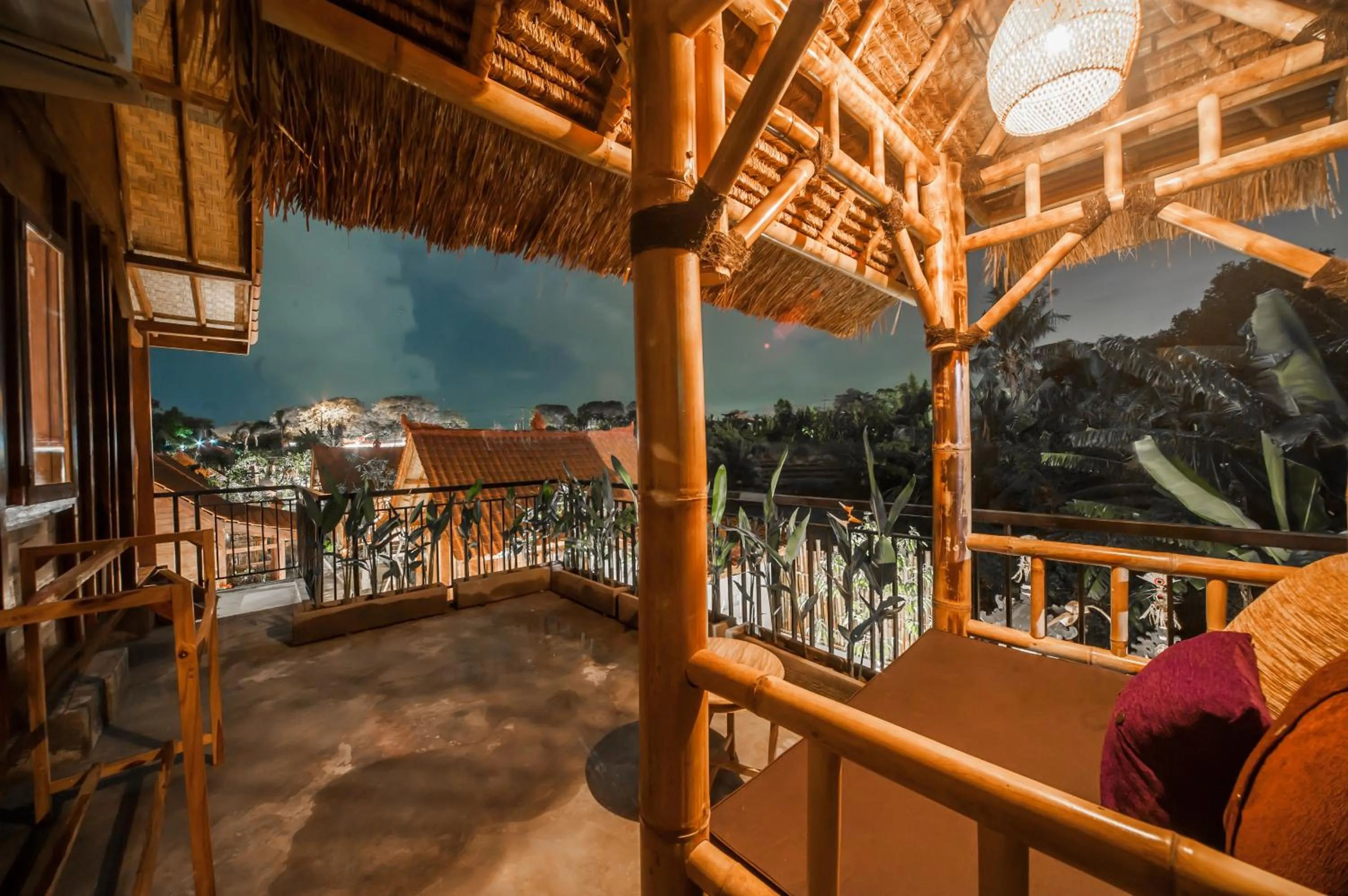 Natural landscape in The Lebak Canggu