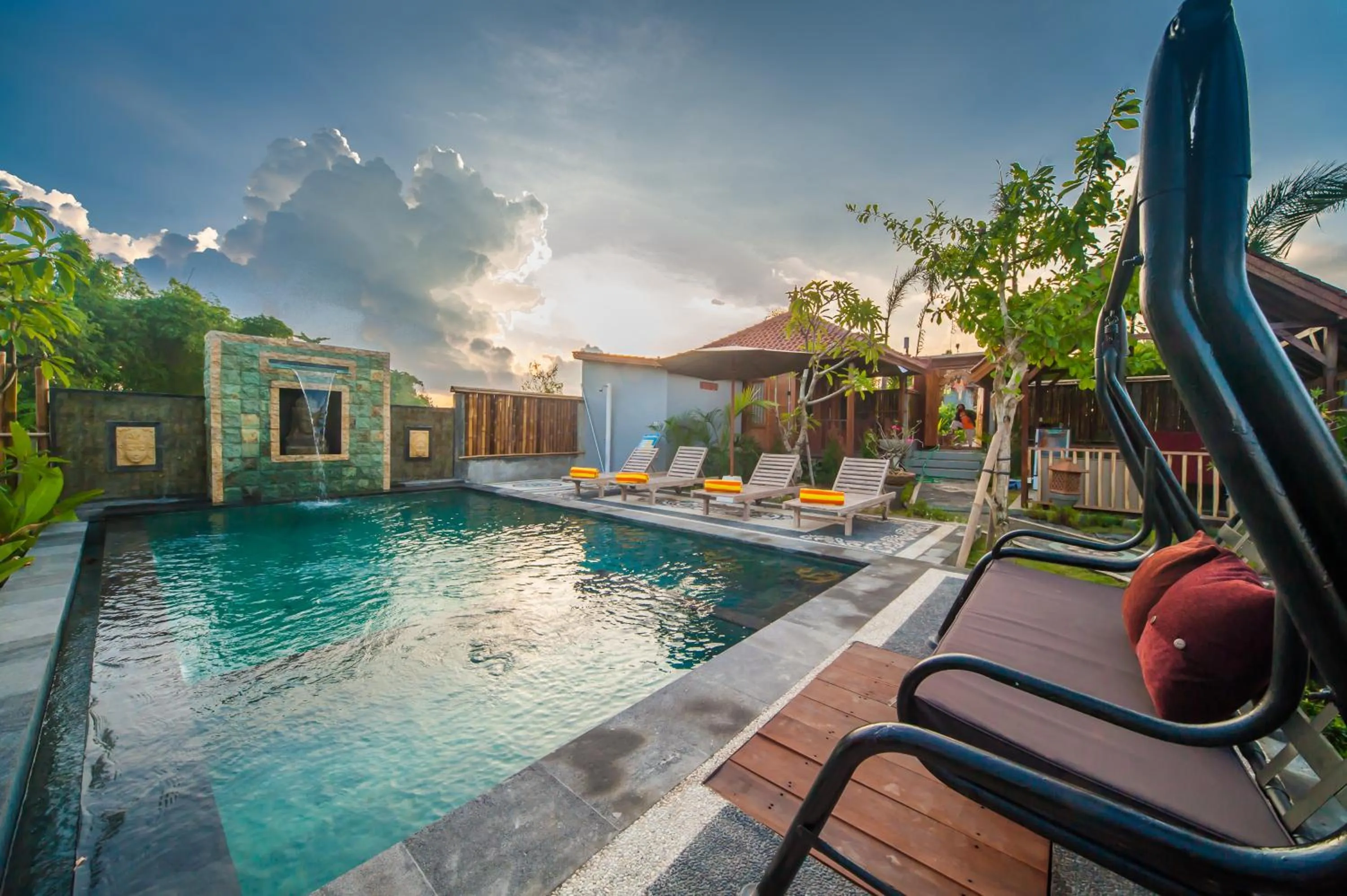 Garden in The Lebak Canggu