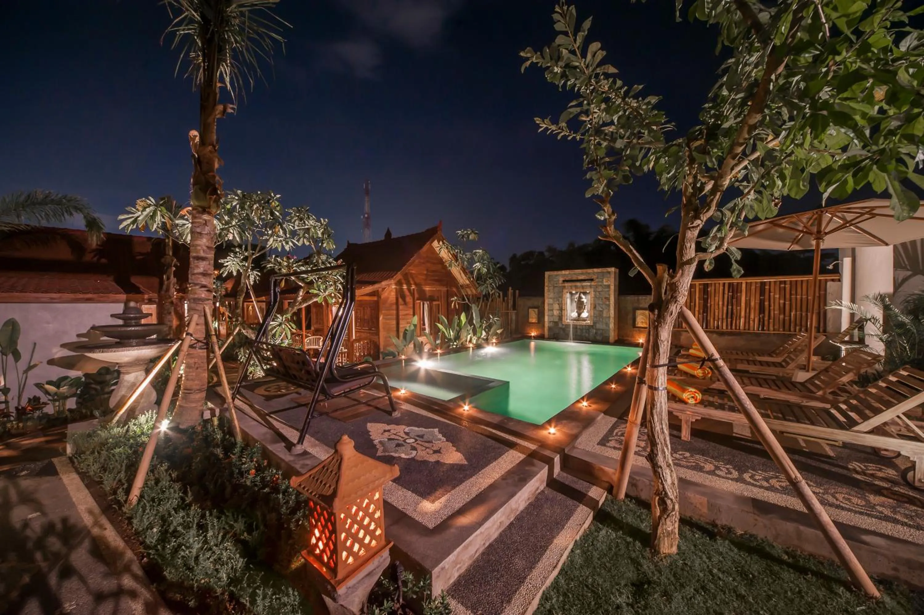 Night in The Lebak Canggu