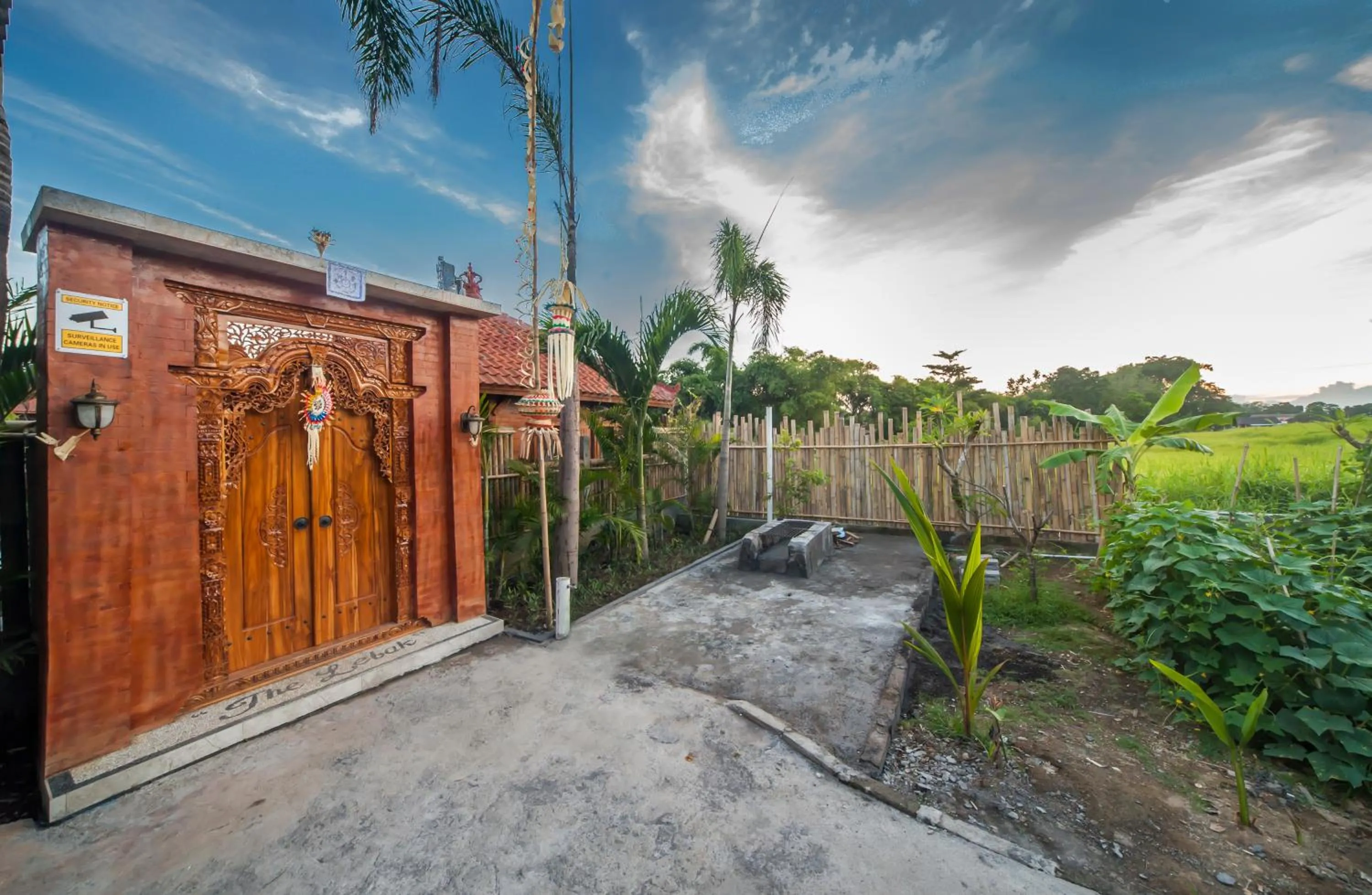 Facade/entrance in The Lebak Canggu