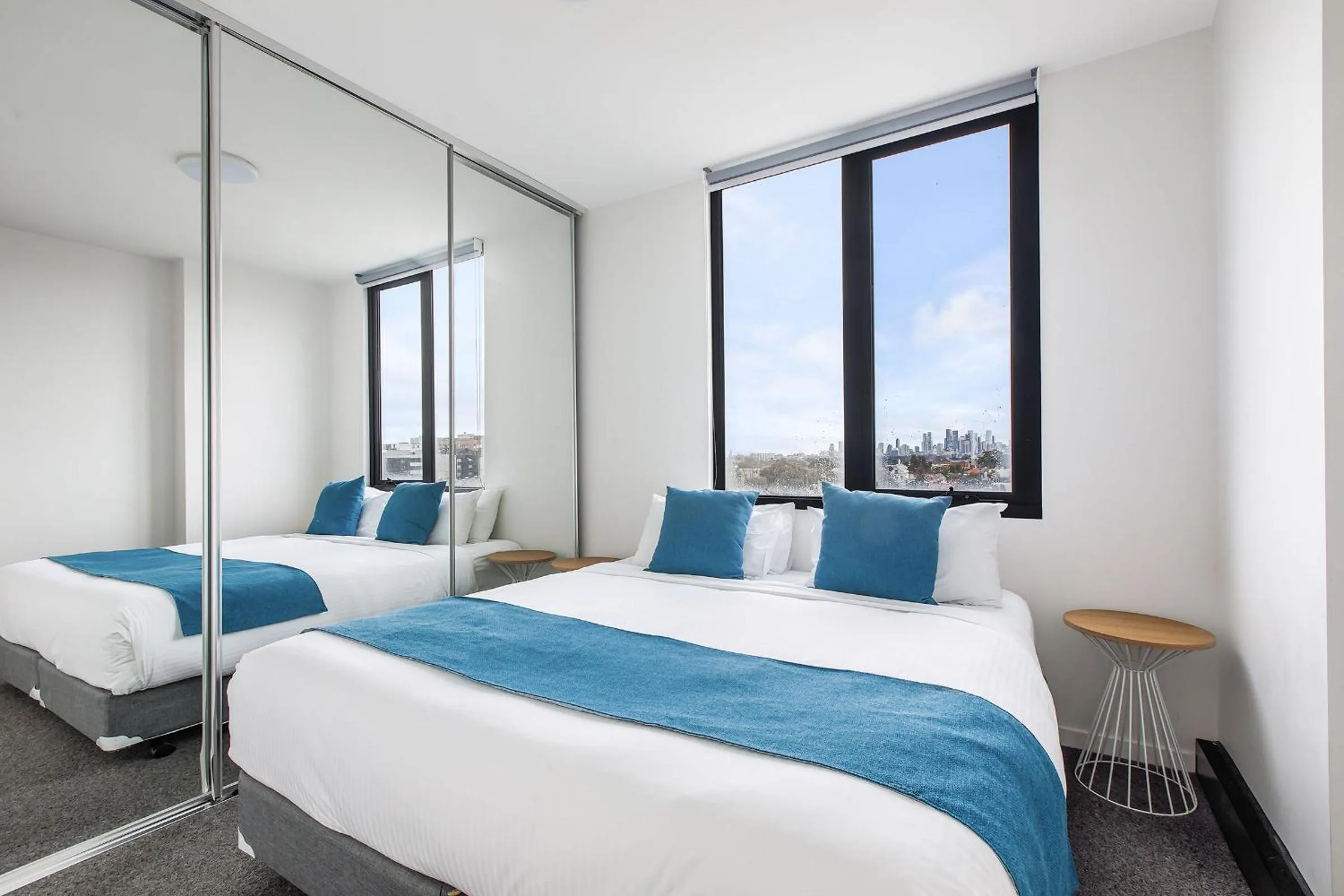 Bedroom, Bed in Artel Apartments Brunswick