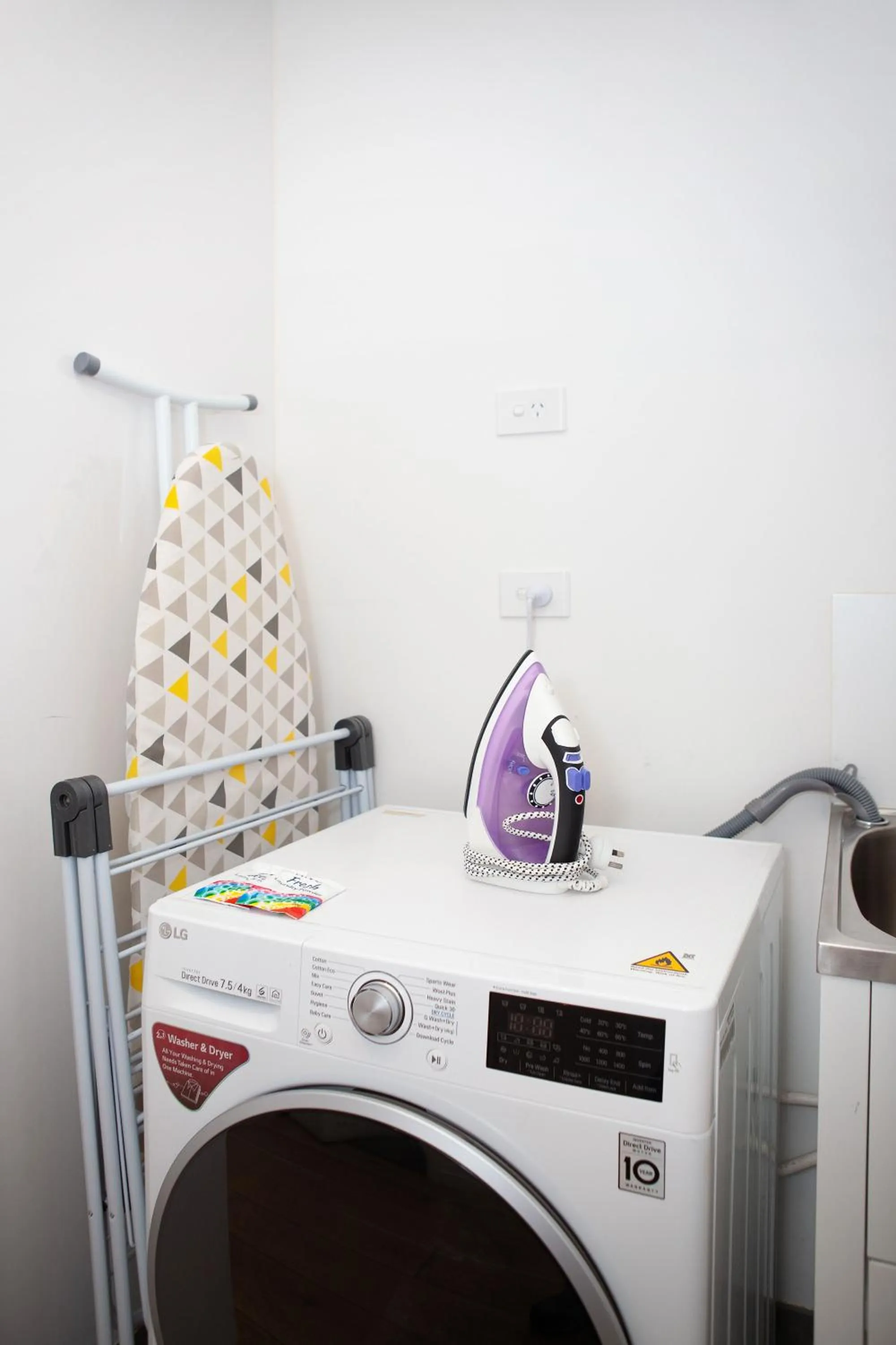 washing machine in Artel Apartments Brunswick