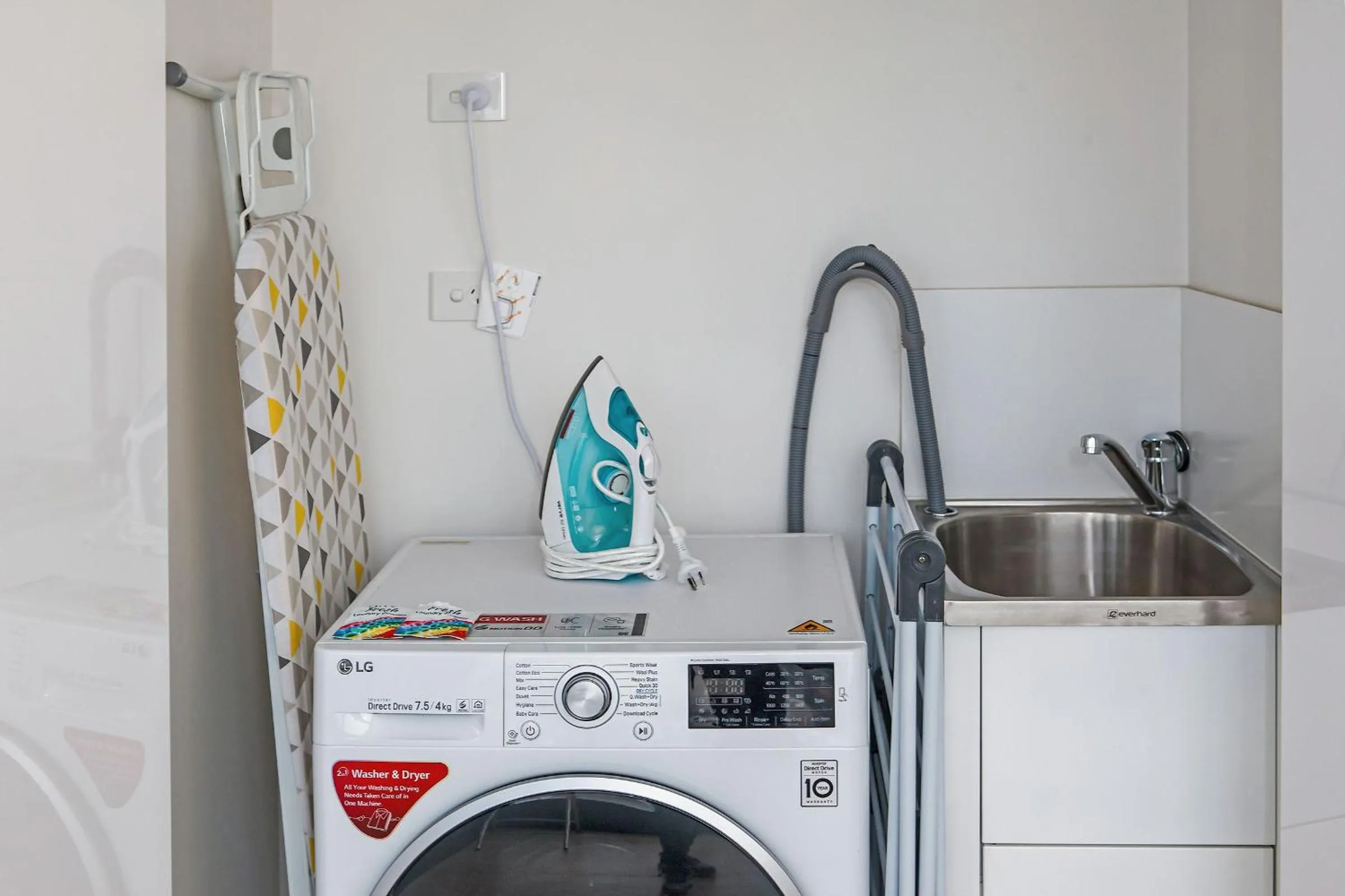 washing machine in Artel Apartments Brunswick