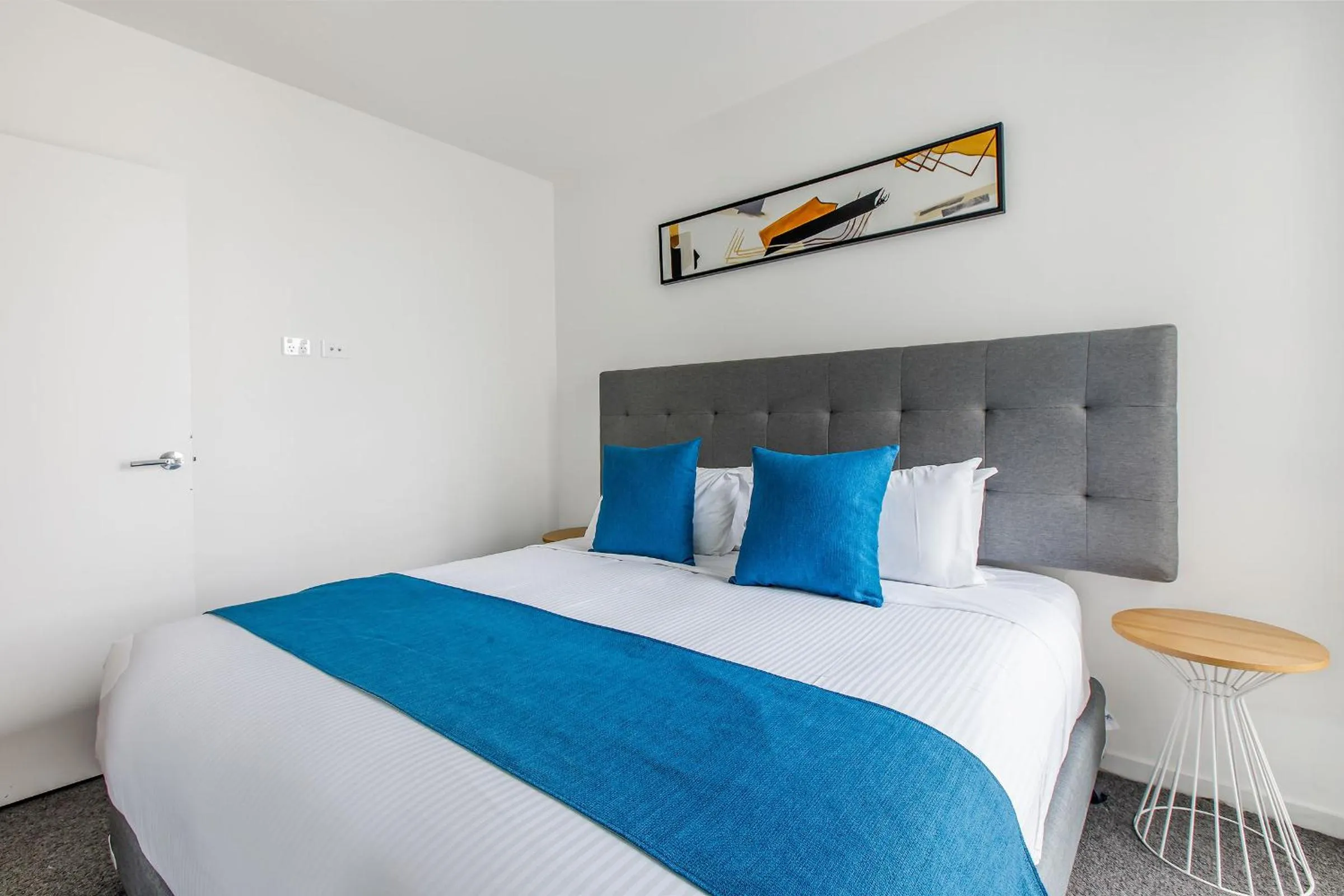 Bedroom, Bed in Artel Apartments Brunswick