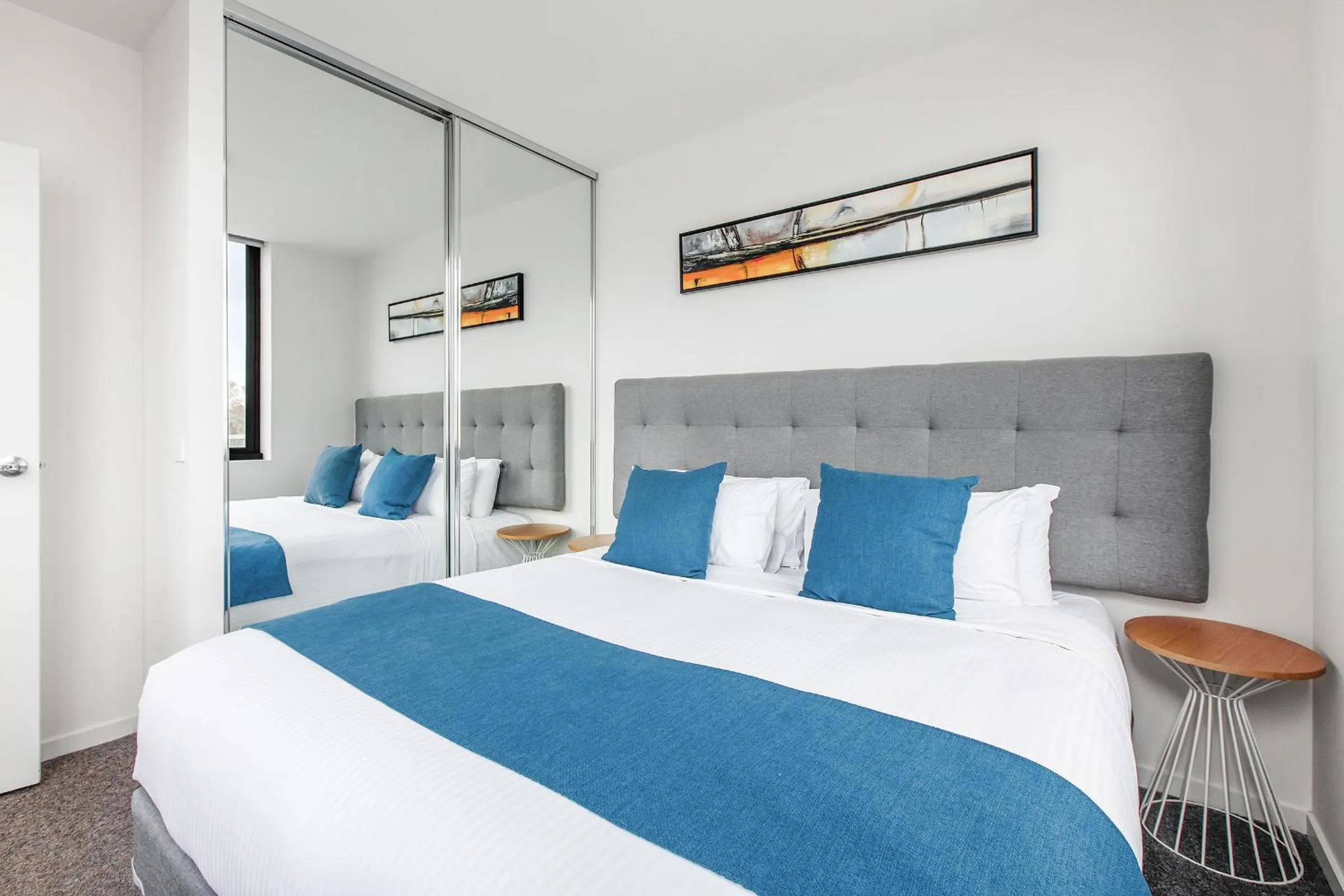 Bedroom, Bed in Artel Apartments Brunswick