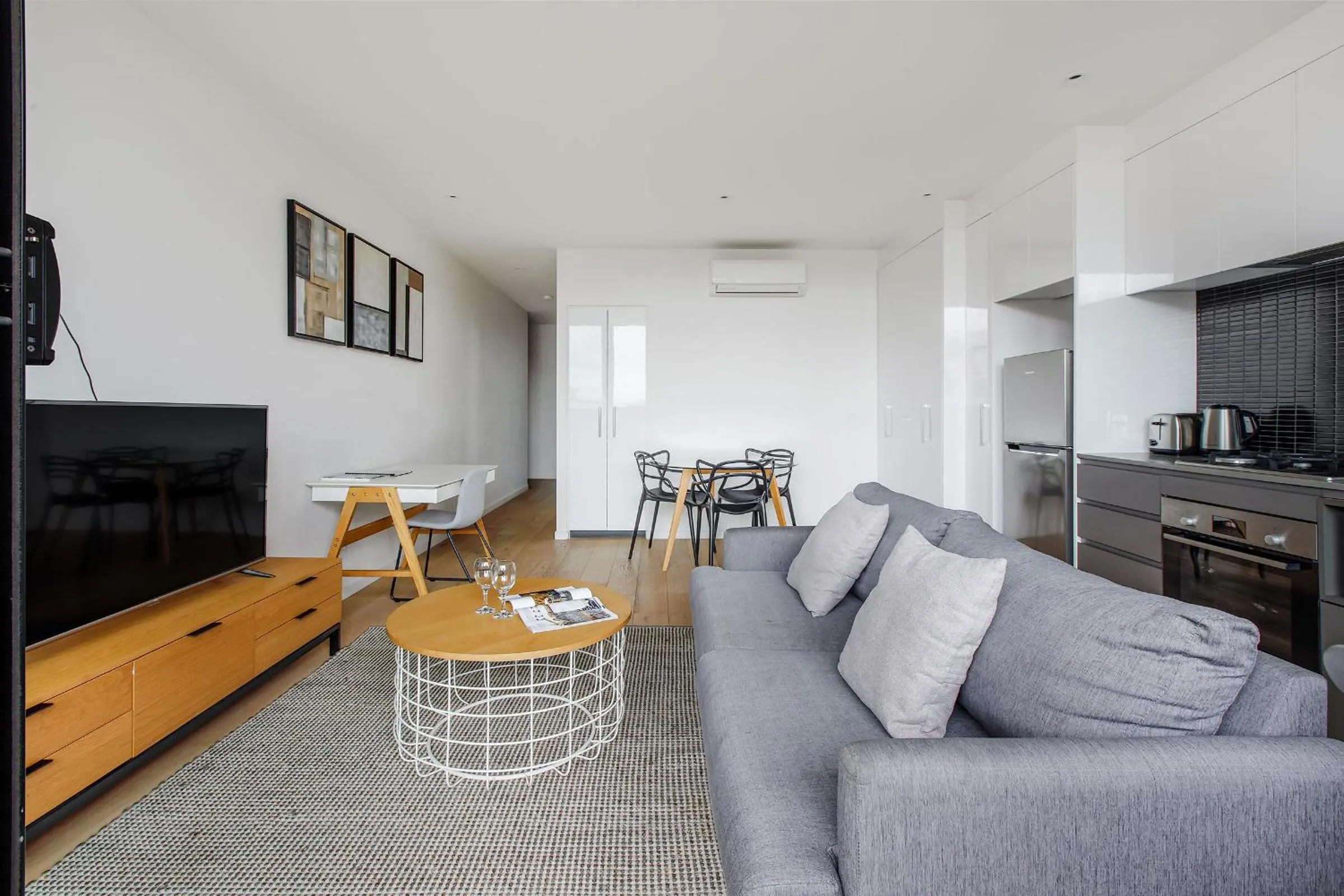 Seating area in Artel Apartments Brunswick