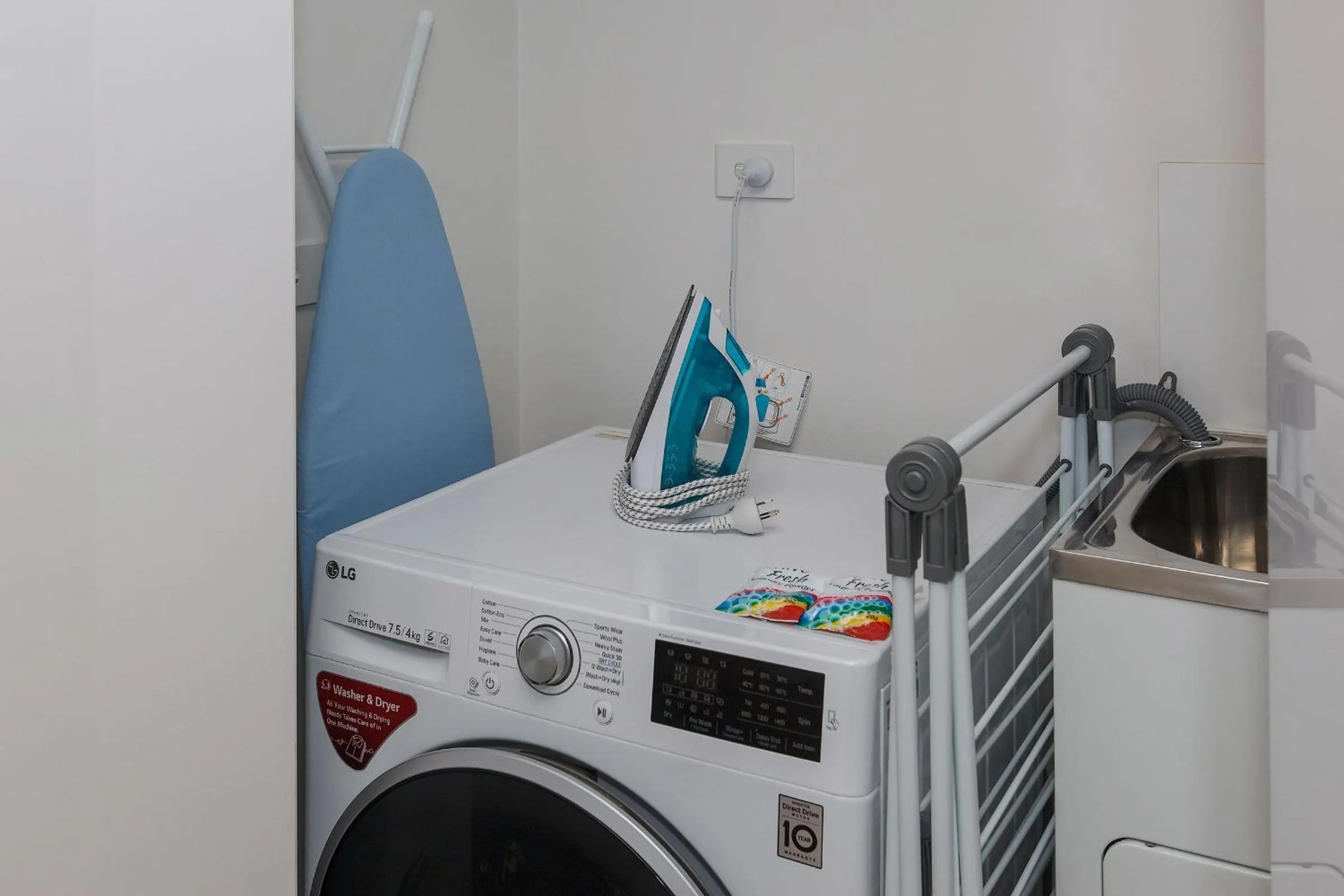 washing machine in Artel Apartments Brunswick