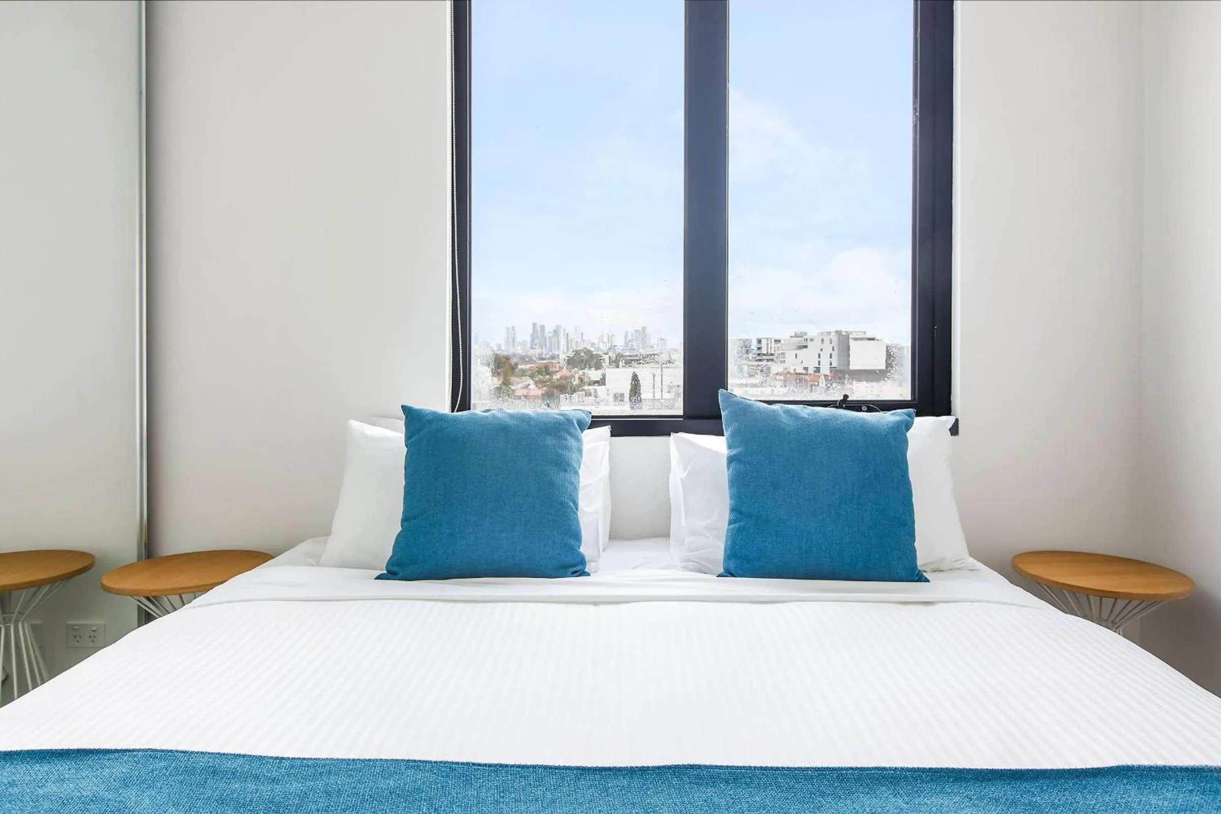 Bedroom, Bed in Artel Apartments Brunswick