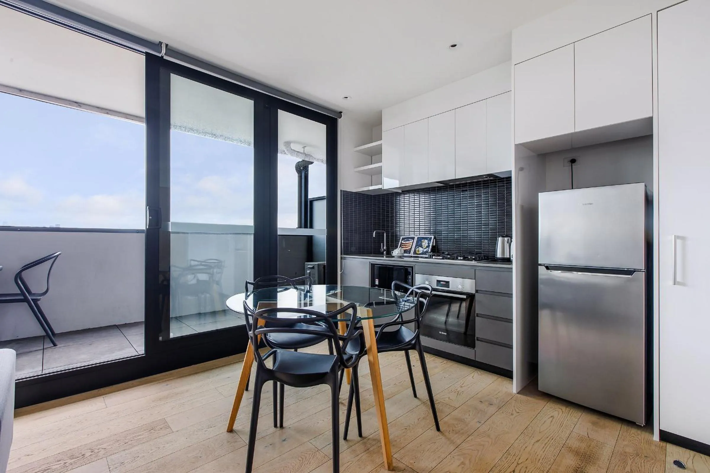 Dining area in Artel Apartments Brunswick
