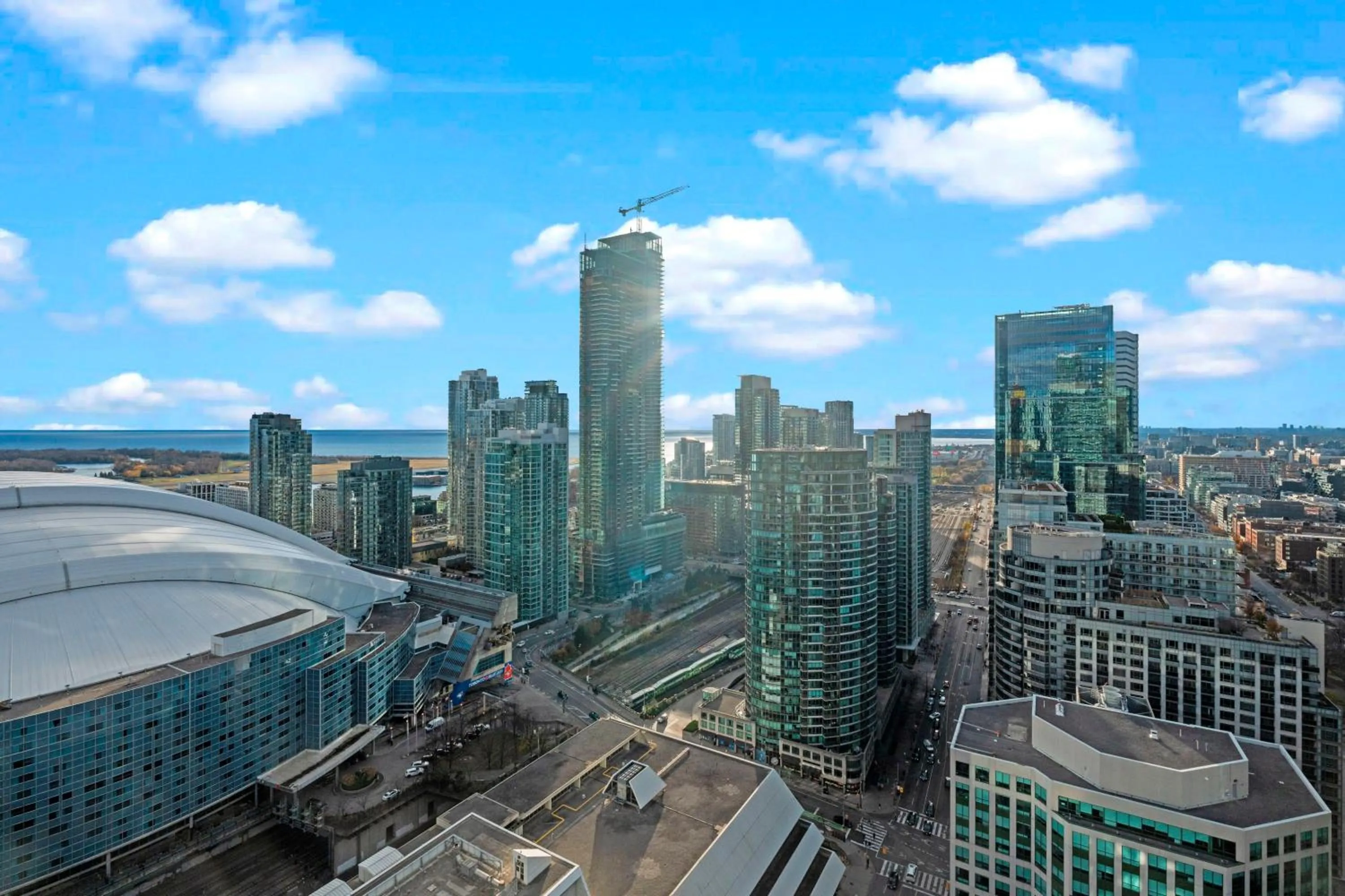 Bird's eye view in GLOBALSTAY Modern Downtown Apartment