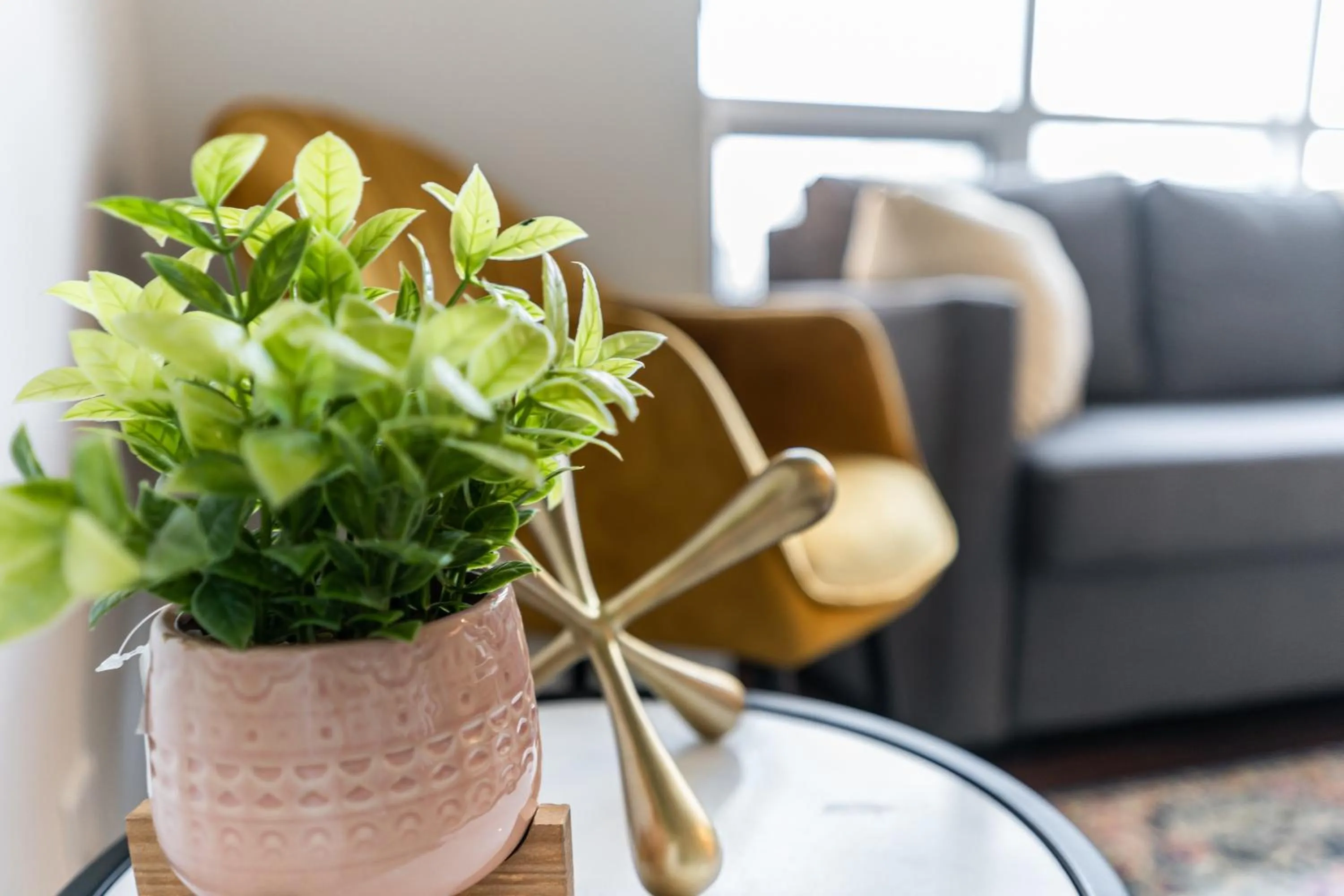 Decorative detail in GLOBALSTAY Modern Downtown Apartment