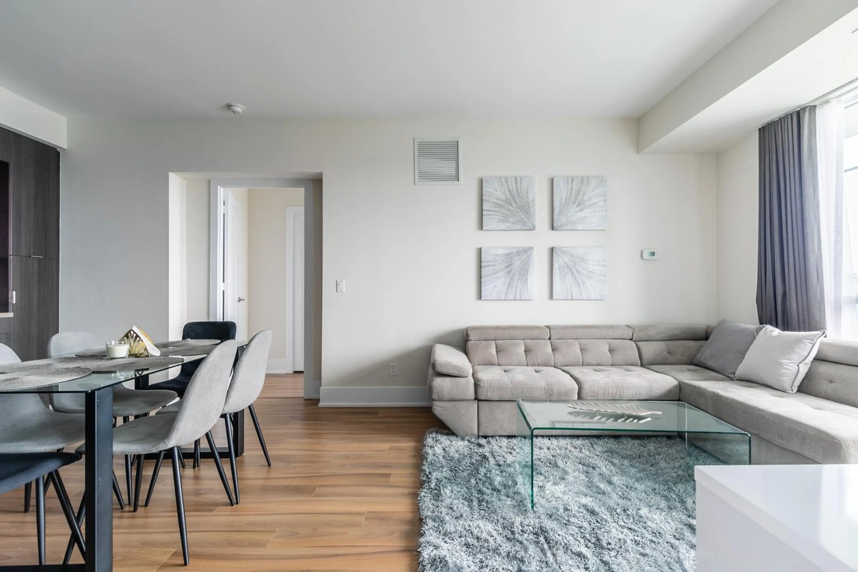Living room in GLOBALSTAY Modern Downtown Apartment