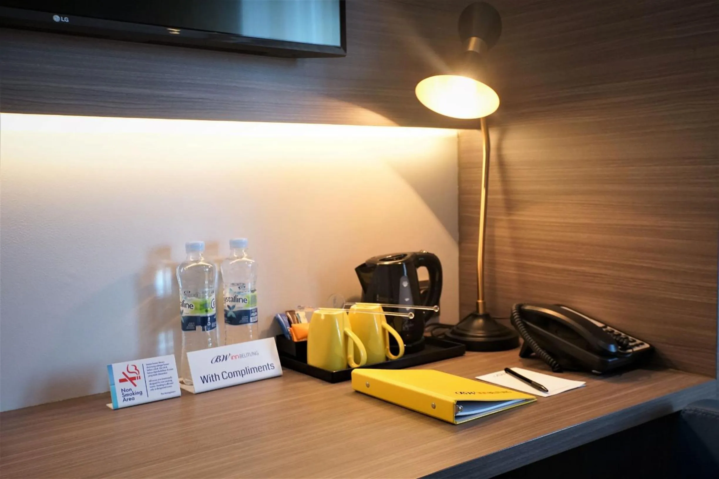 Coffee/tea facilities in BW inn Belitung