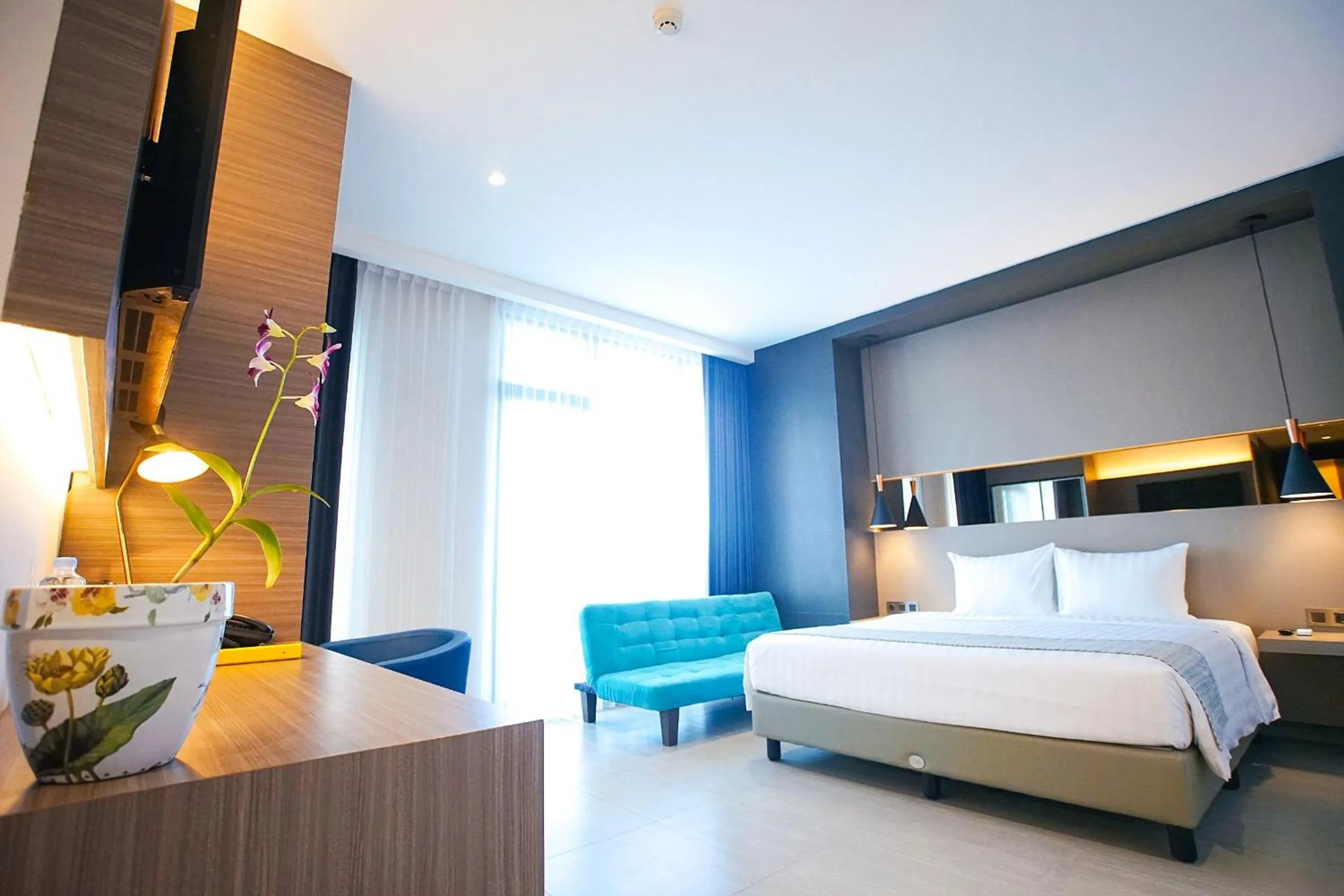Bedroom, Bed in BW inn Belitung