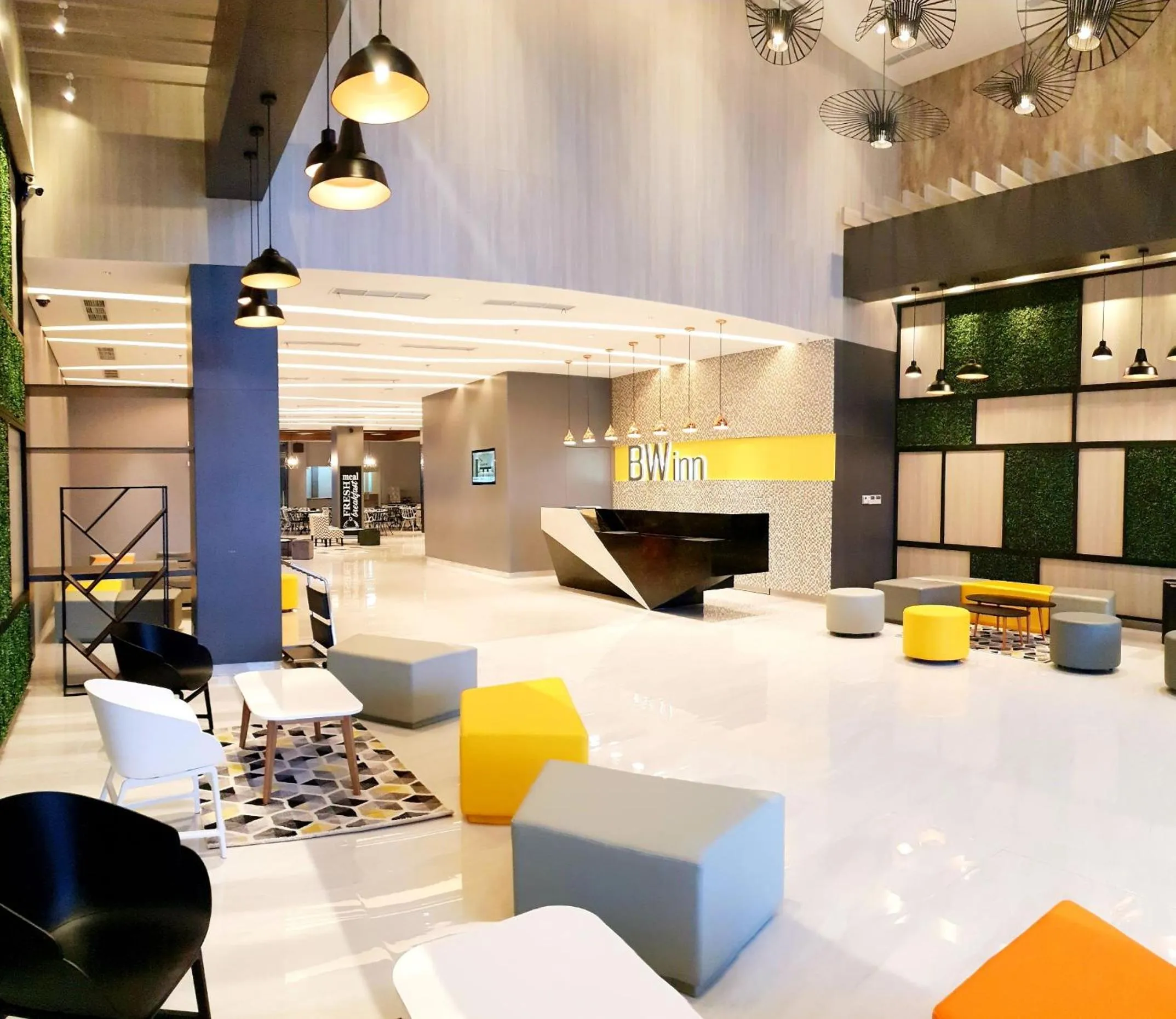 Lobby or reception in BW inn Belitung