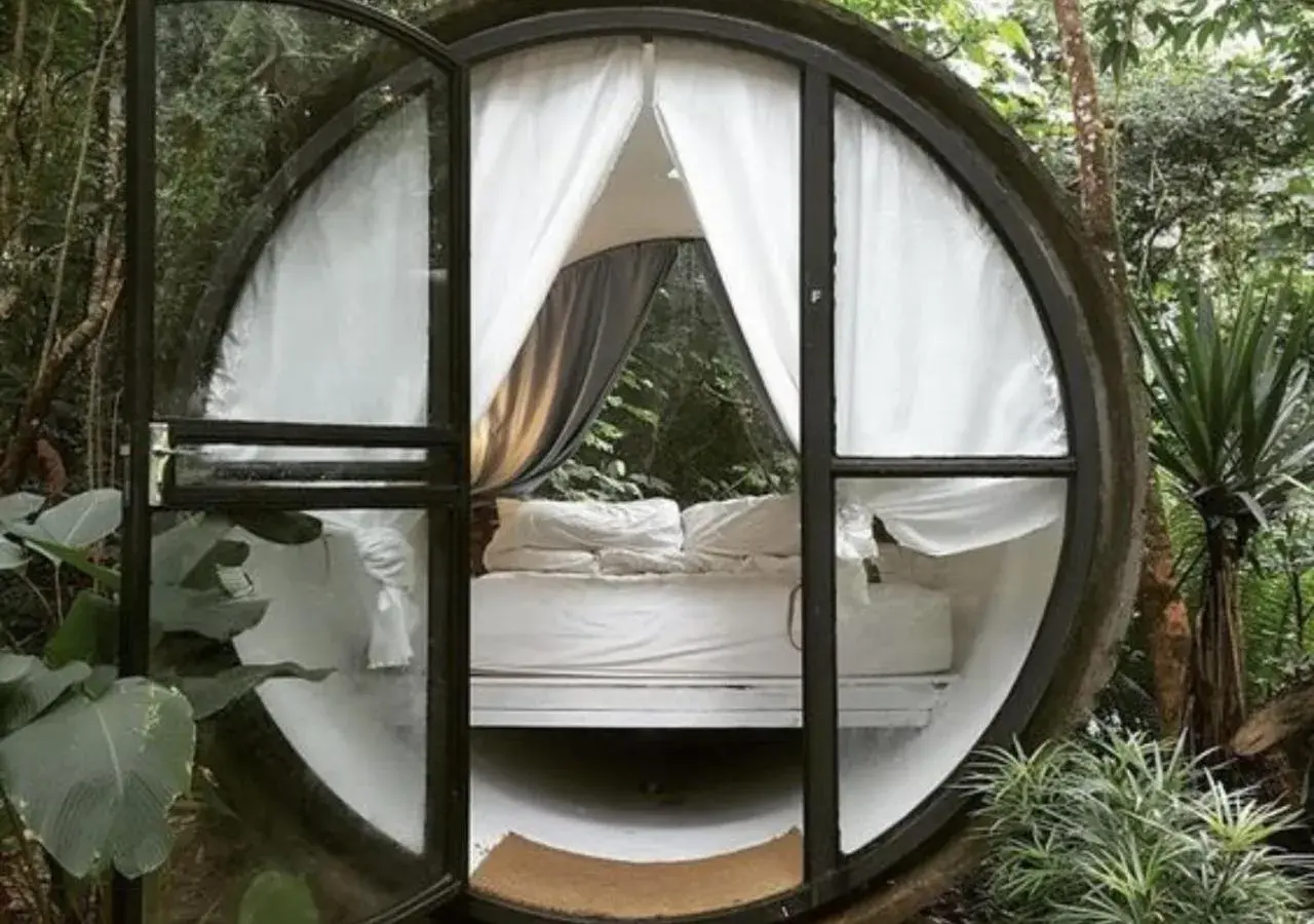 Capsule with Jungle View in Time Capsule Retreat, Sungai Lembing Capsule with Jungle View in Time Capsule Retreat, Sungai Lembing