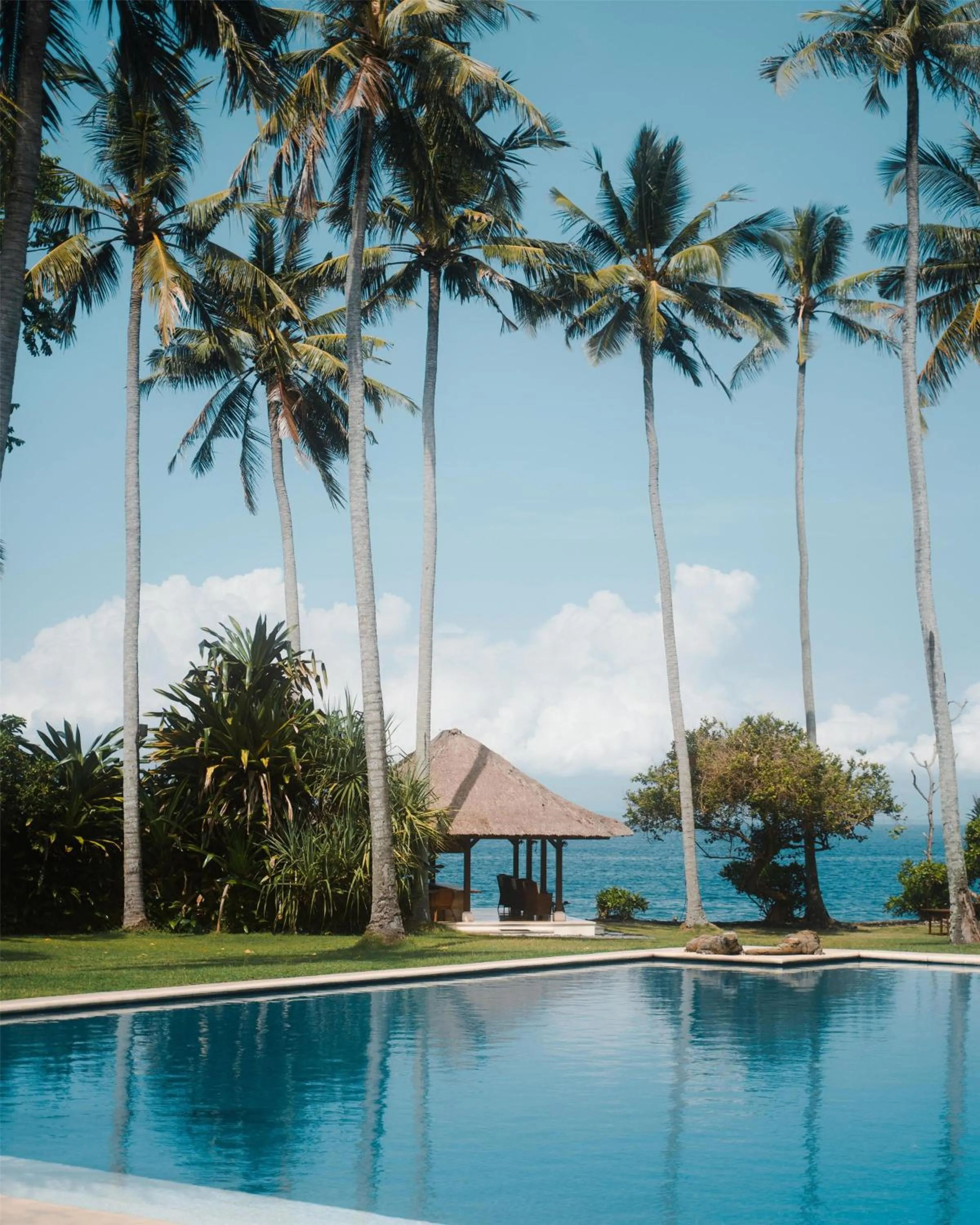 Swimming pool in Alila Manggis