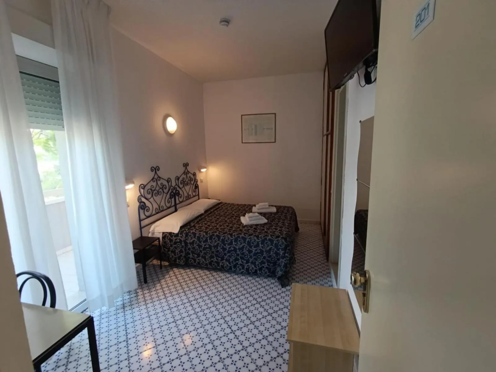 Bed in Hotel Le Terrazze