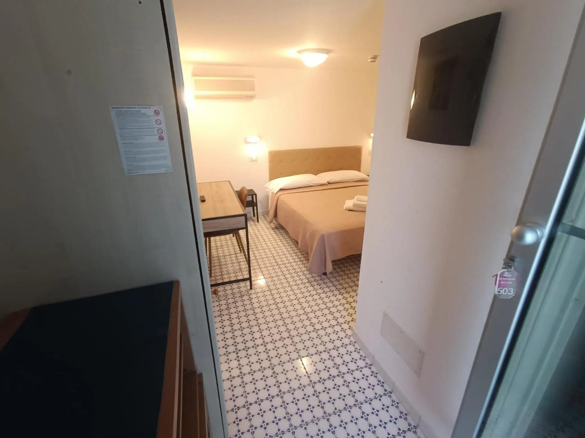 Bed in Hotel Le Terrazze