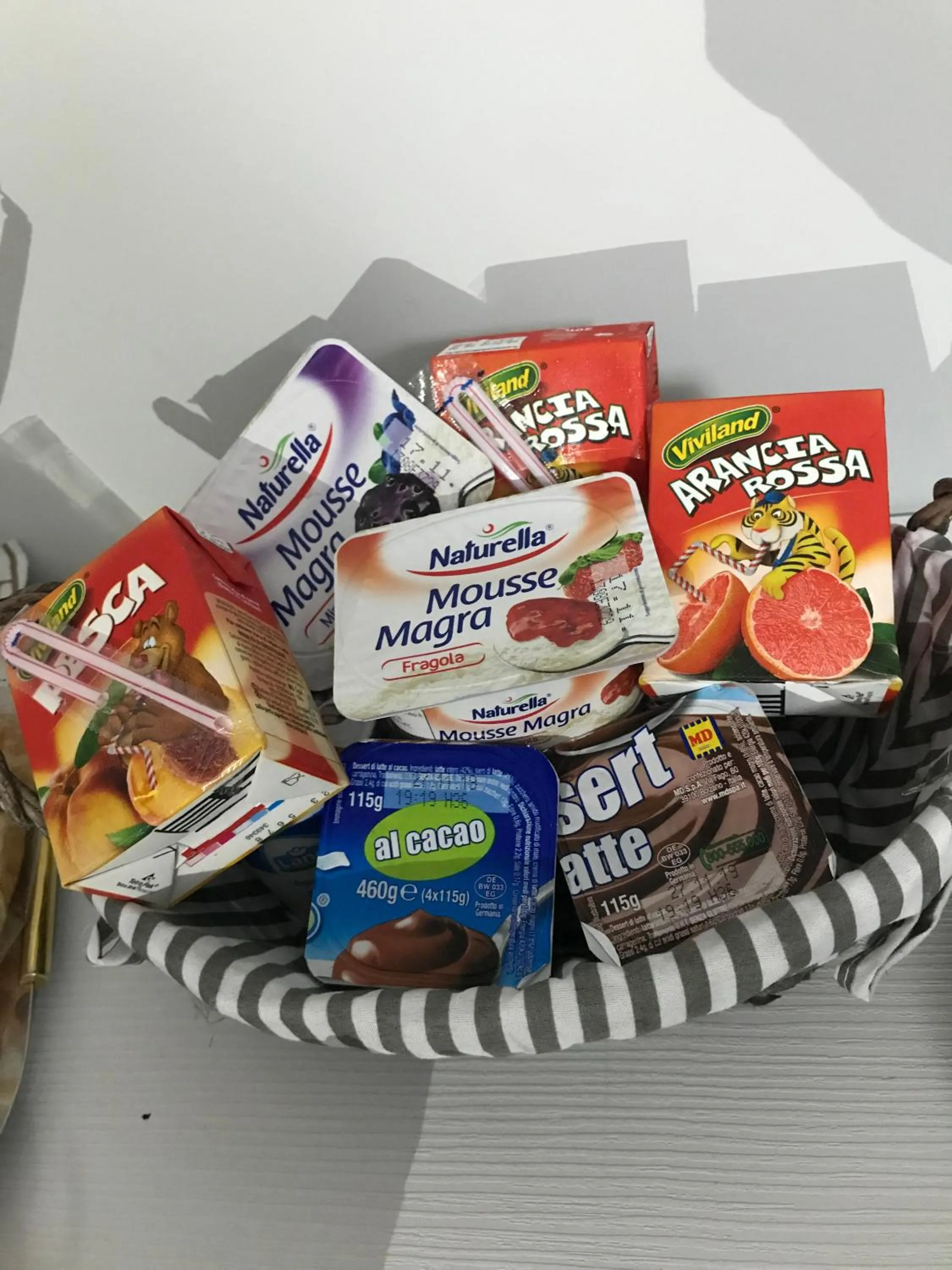 Food and drinks in La casetta di Ester