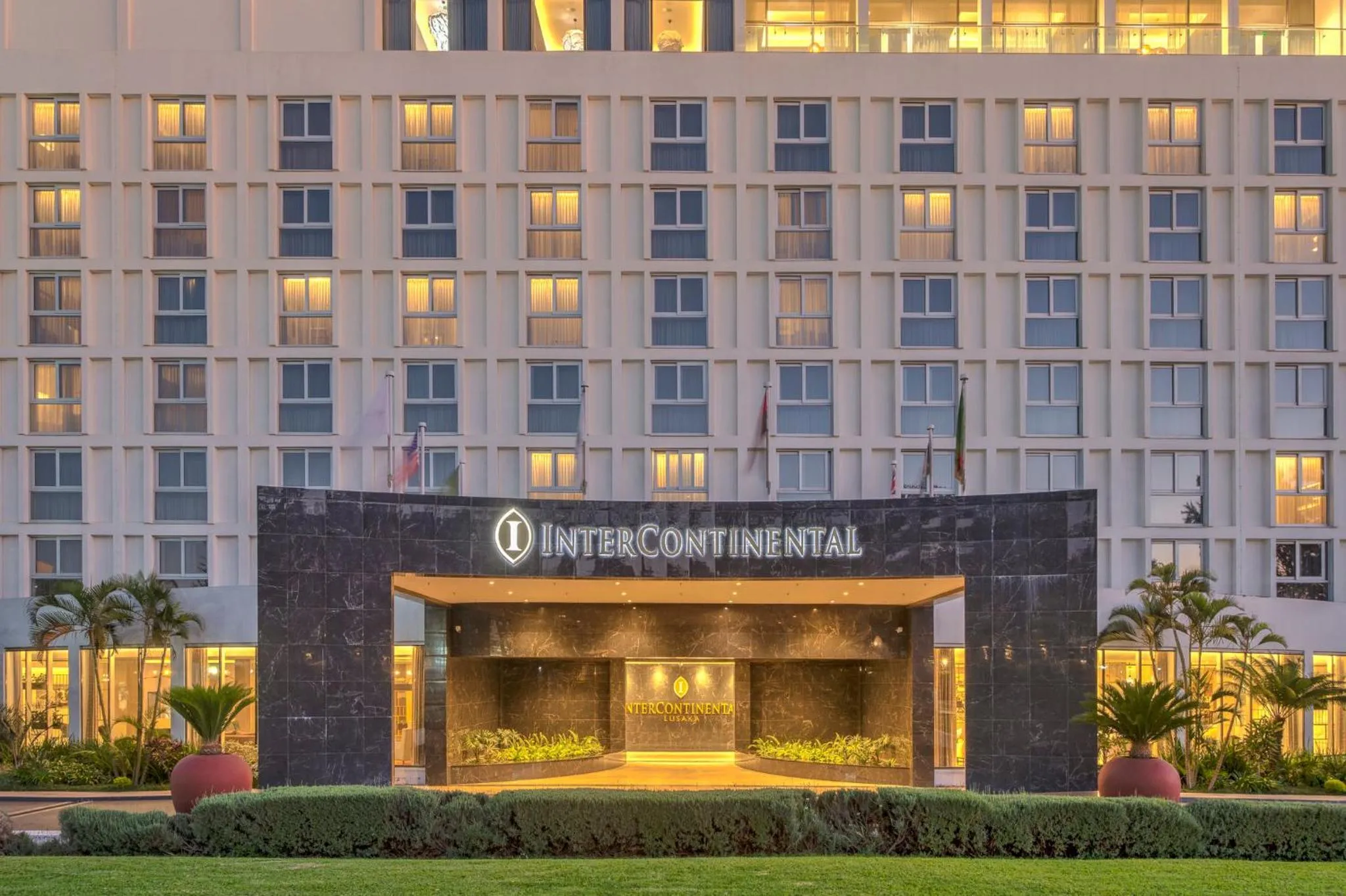 Property building in InterContinental Lusaka by IHG