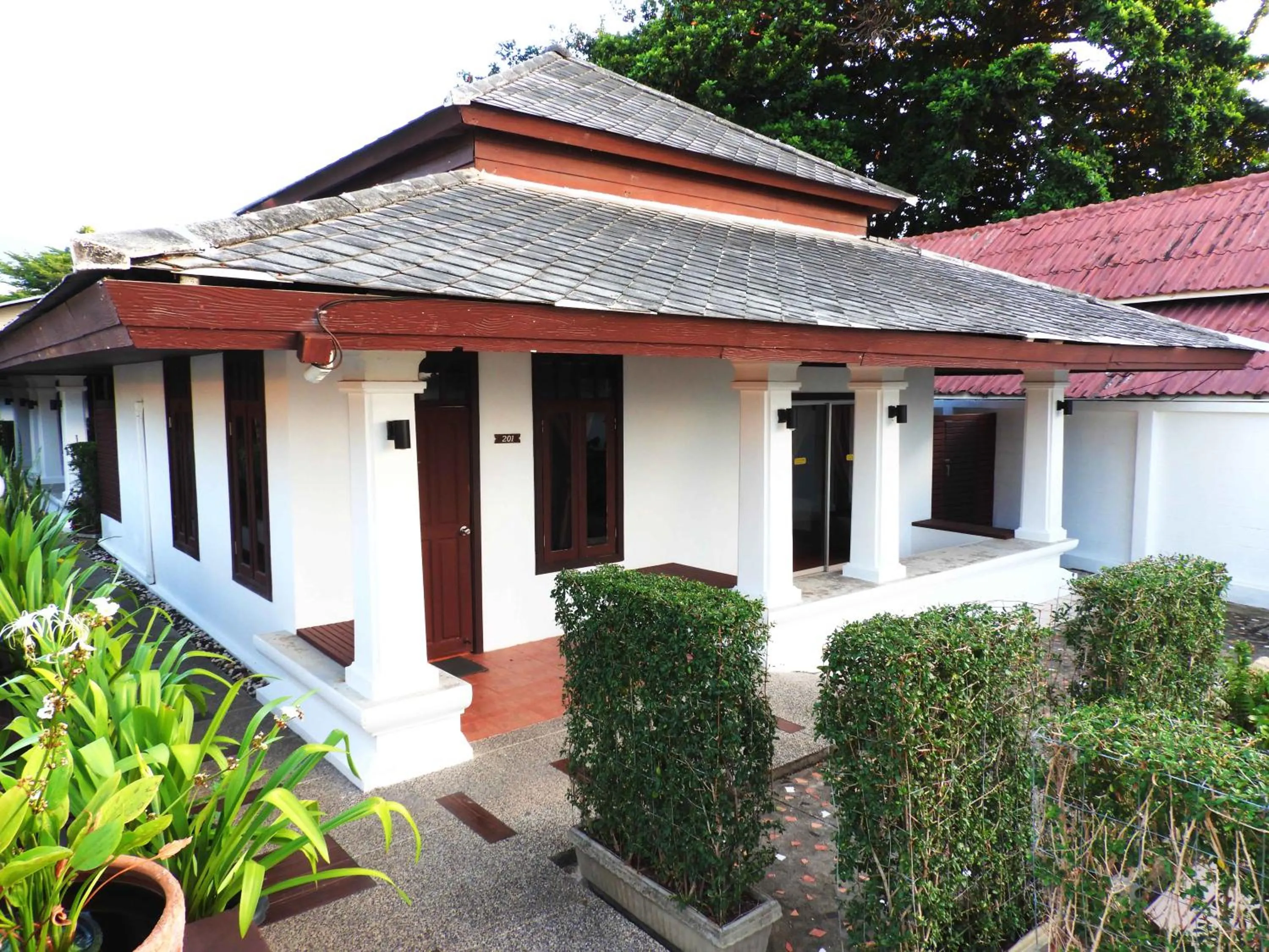 Patio in Al's Resort