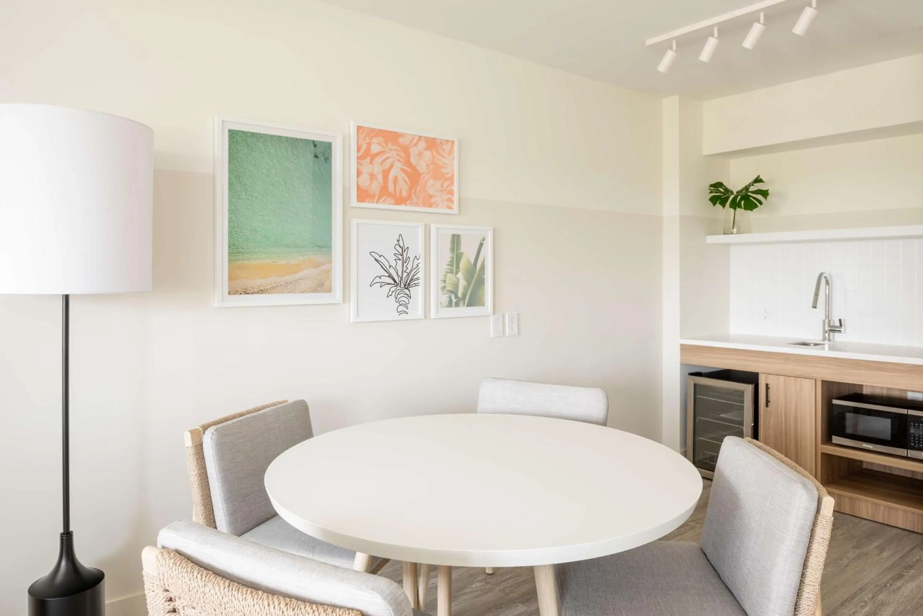 Living room in Hampton by Hilton Grand Cayman Seven Mile Beach