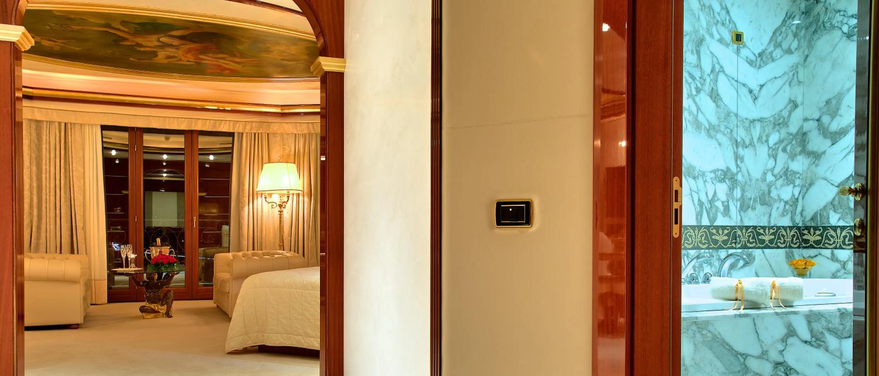 Bedroom in Mulino Luxury Boutique Hotel