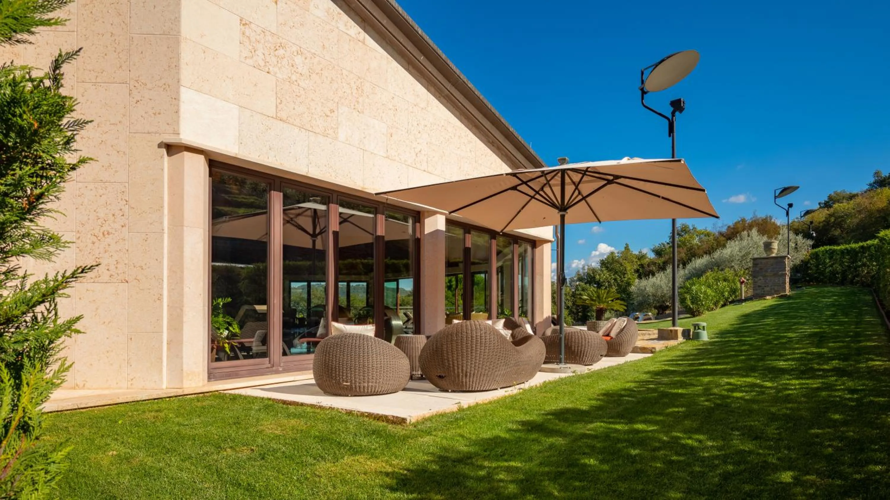 Patio in Mulino Luxury Boutique Hotel