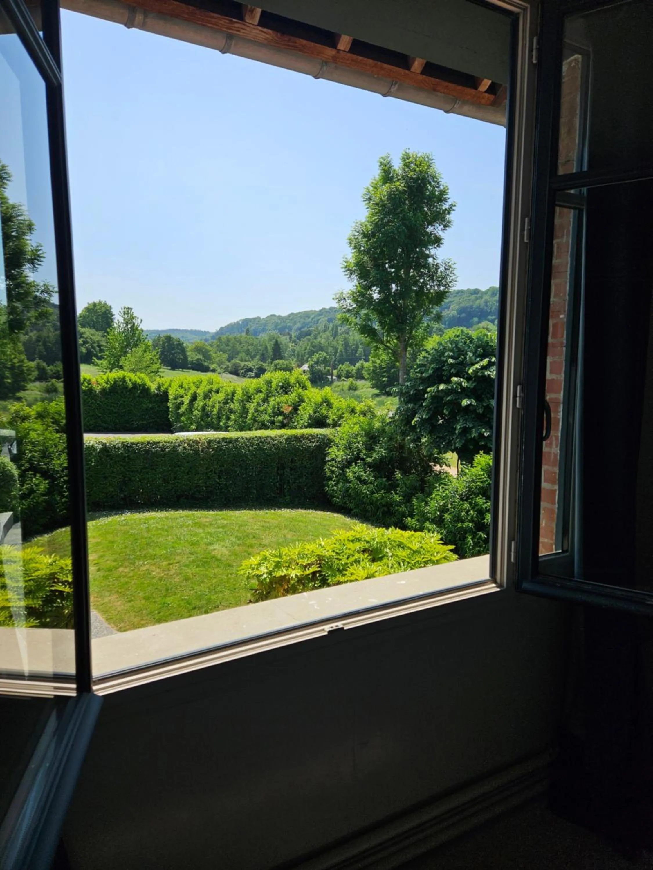Garden view in La Fraîchette-Hôtel & Spa