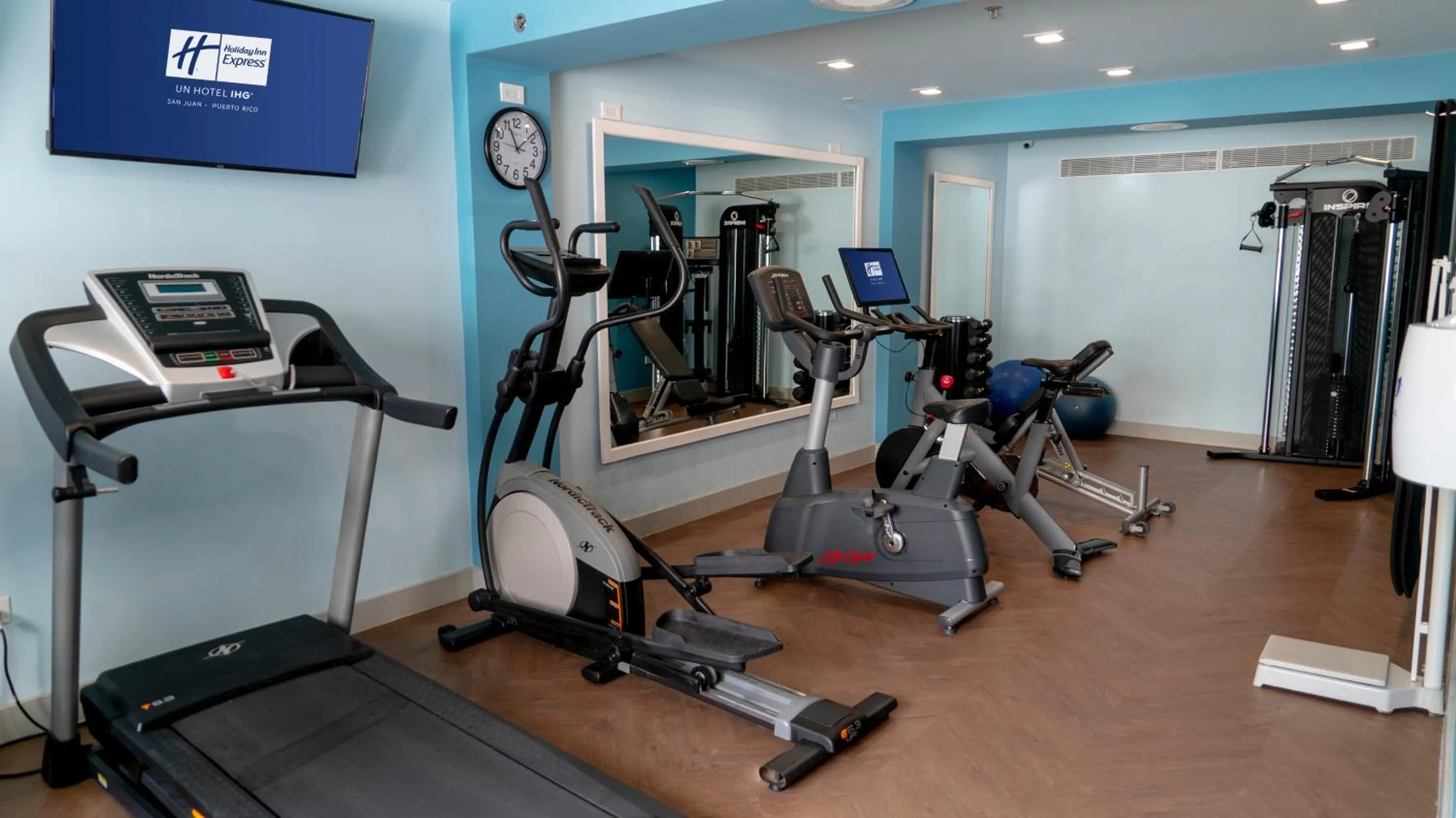 Fitness centre/facilities in Holiday Inn Express San Juan Condado by IHG