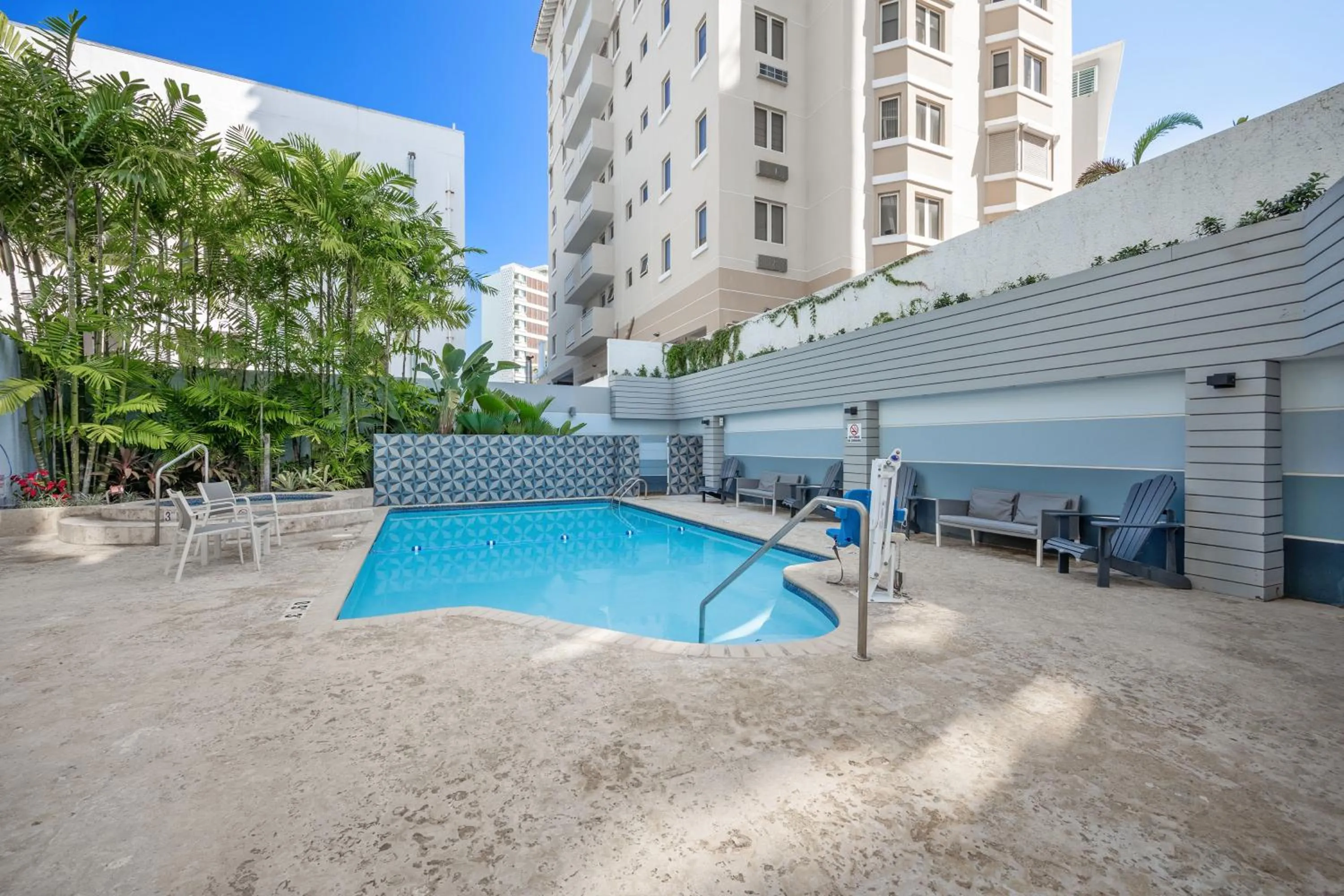 Swimming pool in Holiday Inn Express San Juan Condado by IHG
