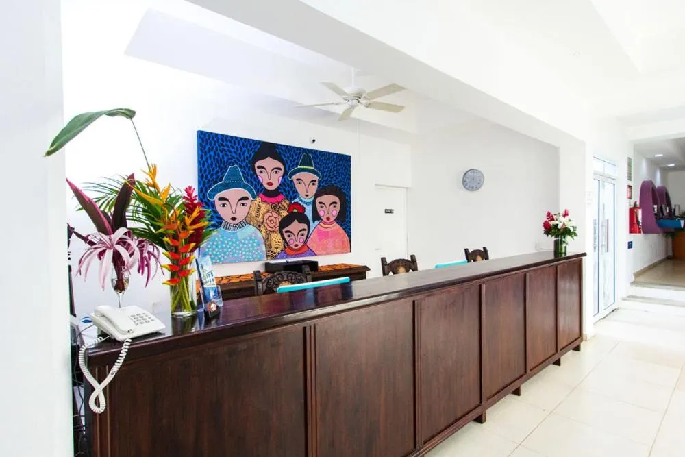 Facade/entrance in Hotel Santa Cruz Huatulco